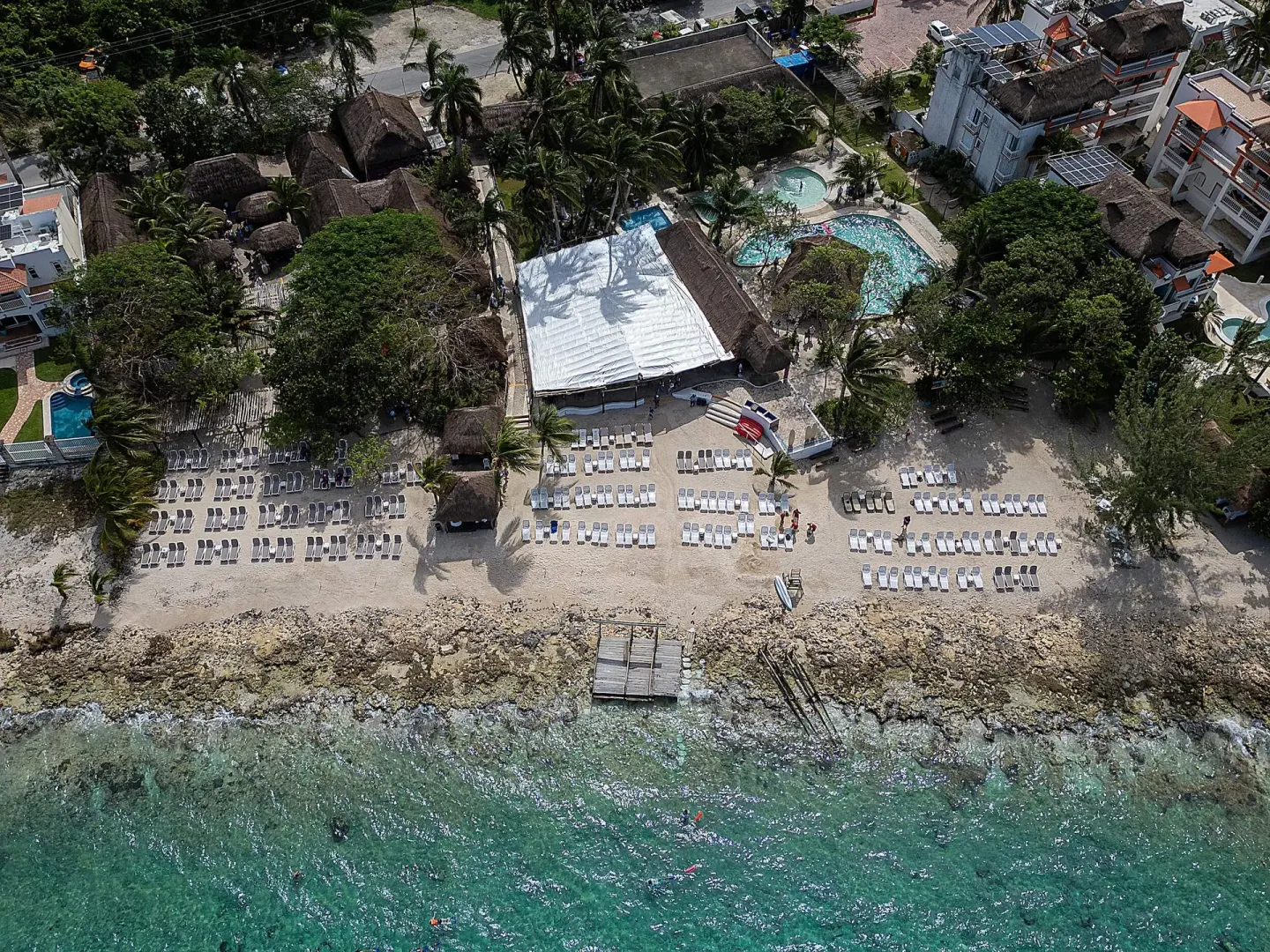 Uvas Beach near Fiesta Americana Cozumel