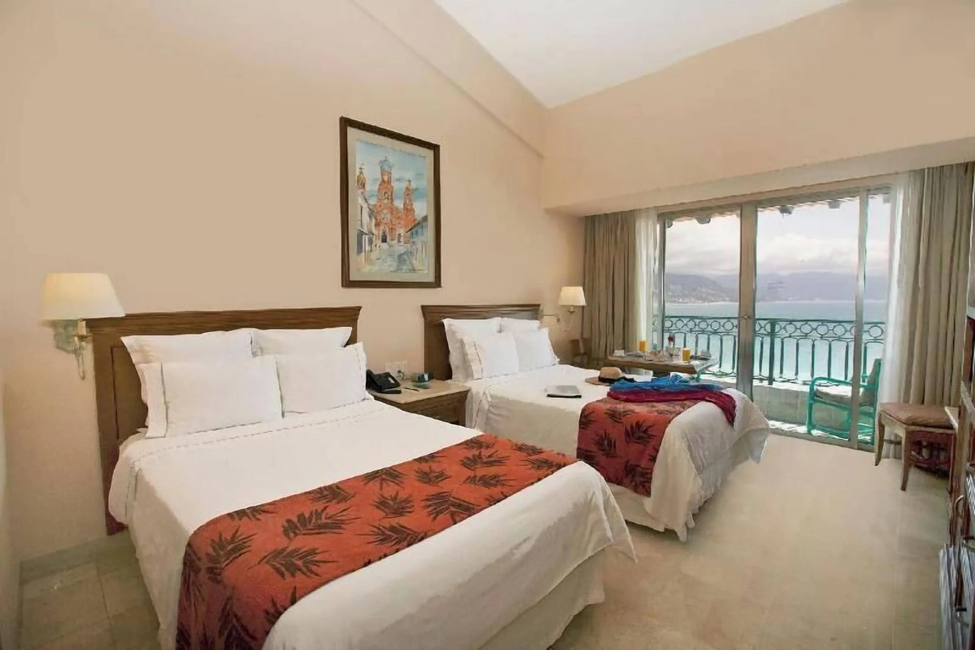 Fiesta Americana Puerto Vallarta & Spa with two beds and balcony at Fiesta Americana Puerto Vallarta & Spa.