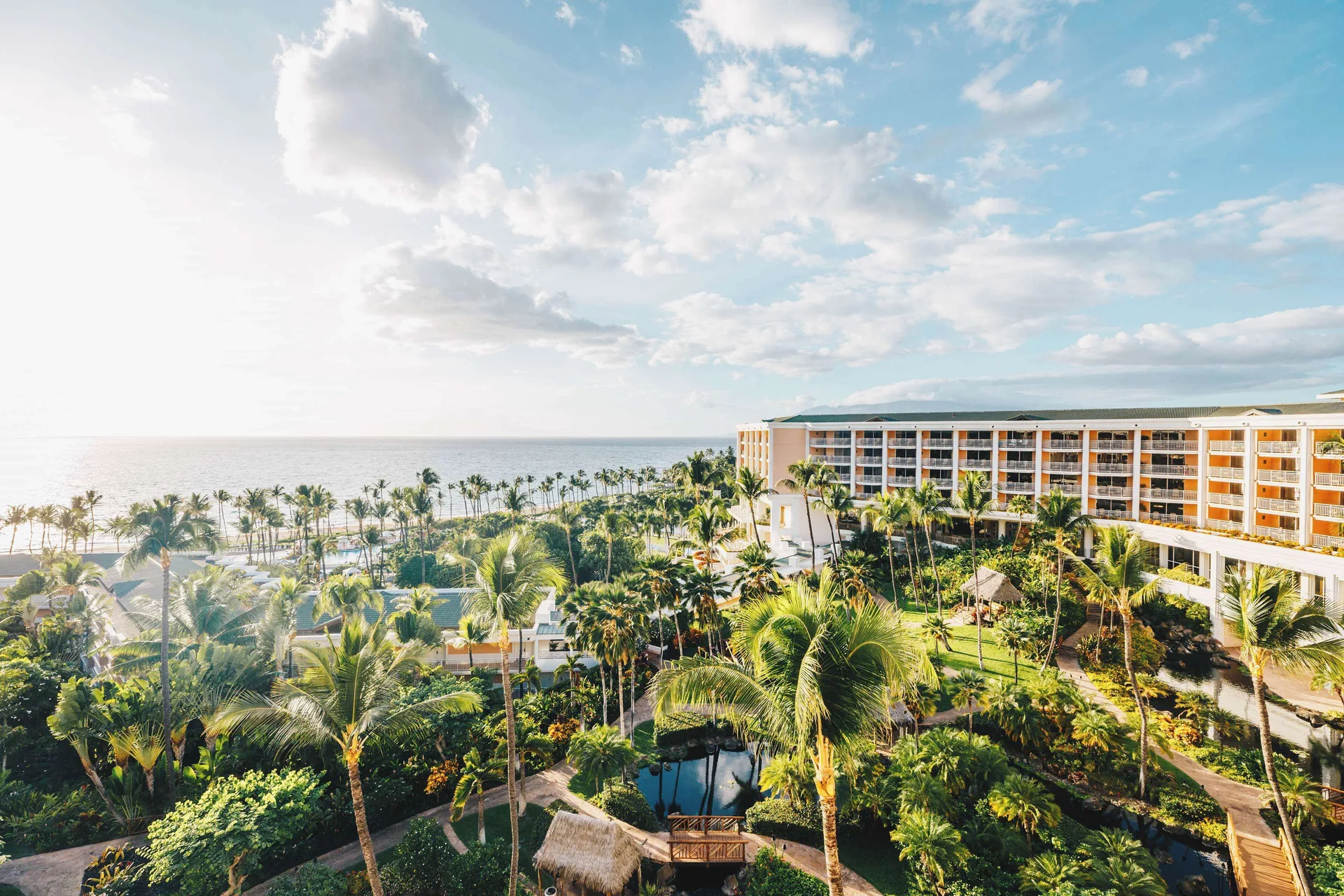 Grand Wailea Maui Waldorf Astoria luxury Wailea resort with elaborate pools and beachfront grounds