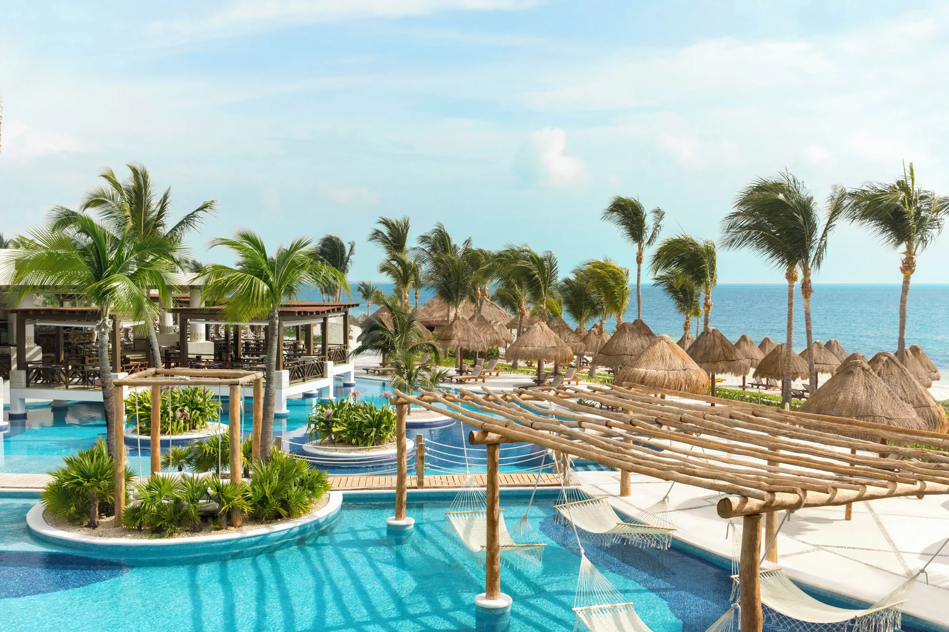 Excellence Playa Mujeres adults-only all-inclusive resort with suites pools and romantic beachfront setting