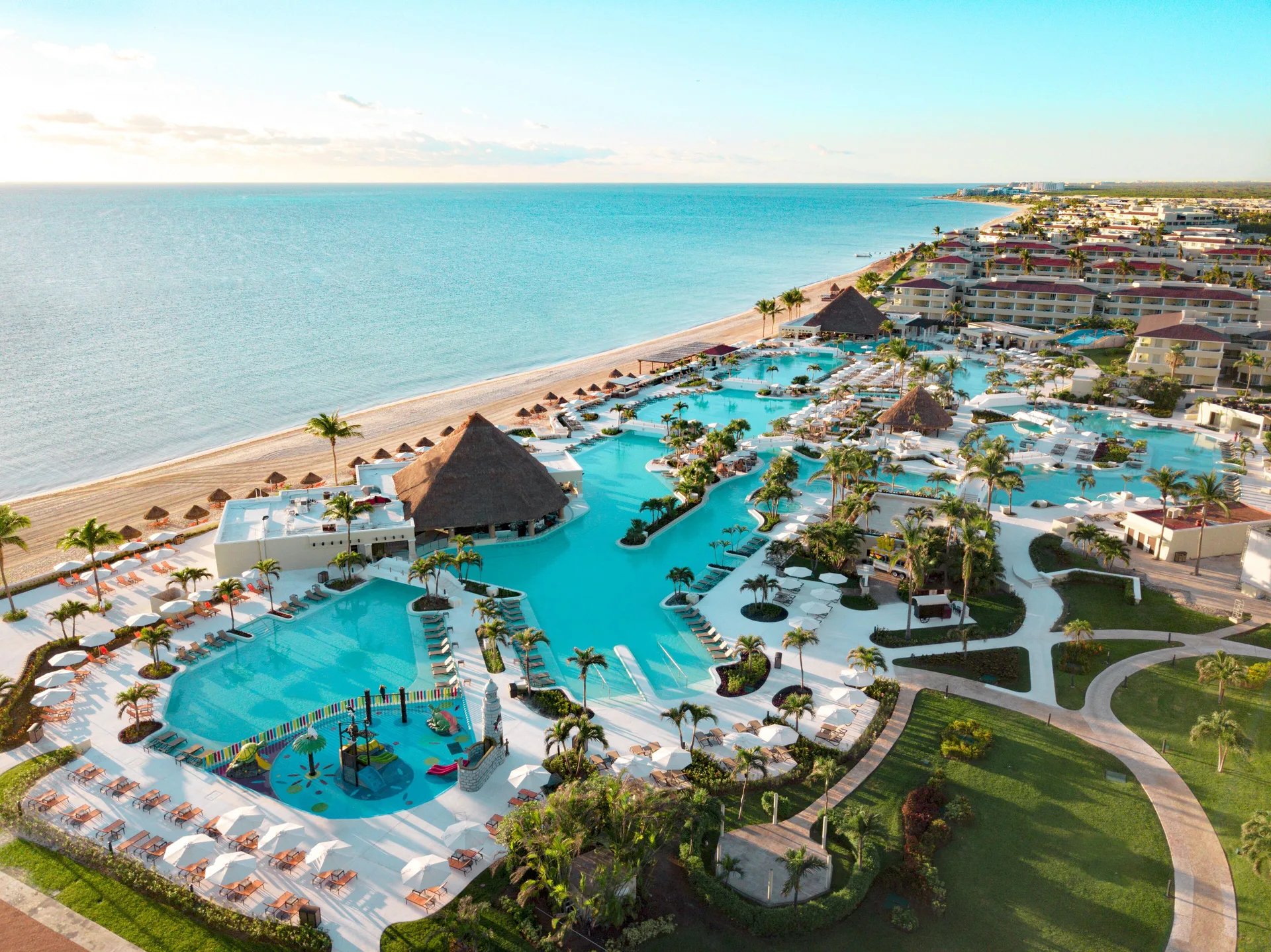 Moon Palace Cancun expansive all-inclusive resort with multiple pools golf and family-friendly amenities