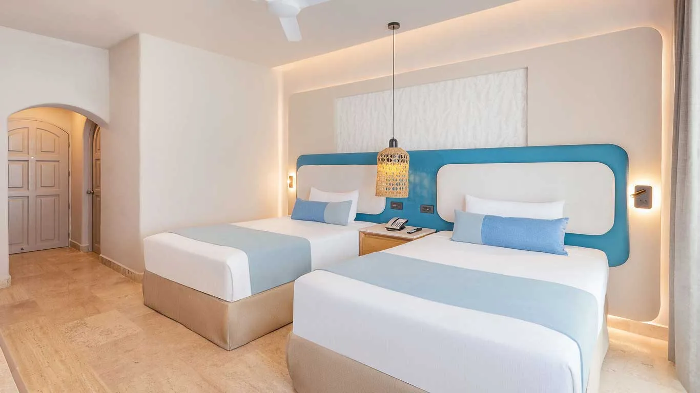 Inside the Deluxe Ocean View Room at GR Solaris Caribe — from the hotel's own gallery.