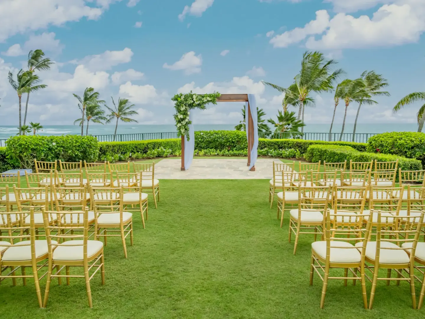 Grand Lawn Gazebo Venue at Grand Hyatt Kauai Resort and Spa