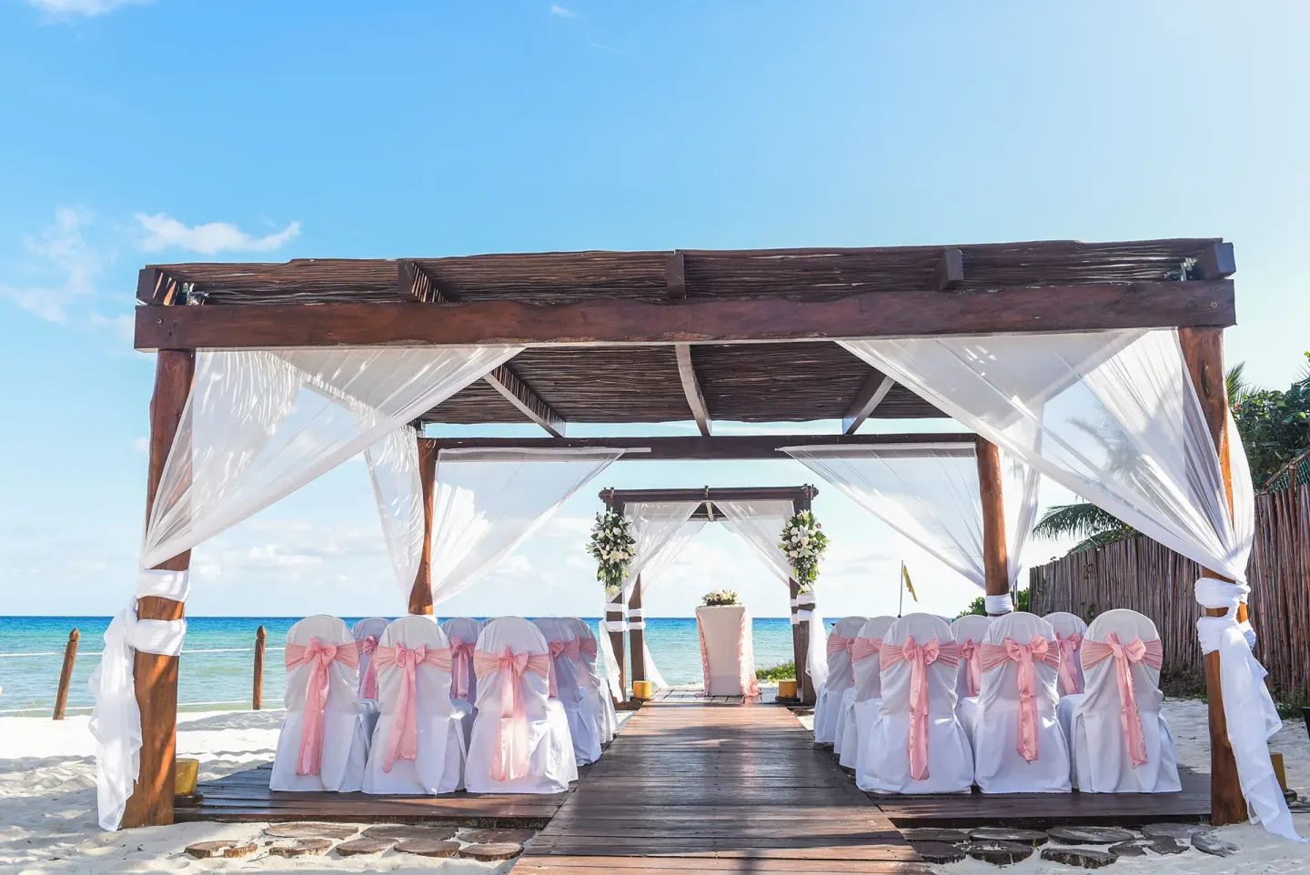 Ocean Gazebo Venue at Grand Sunset Princess
