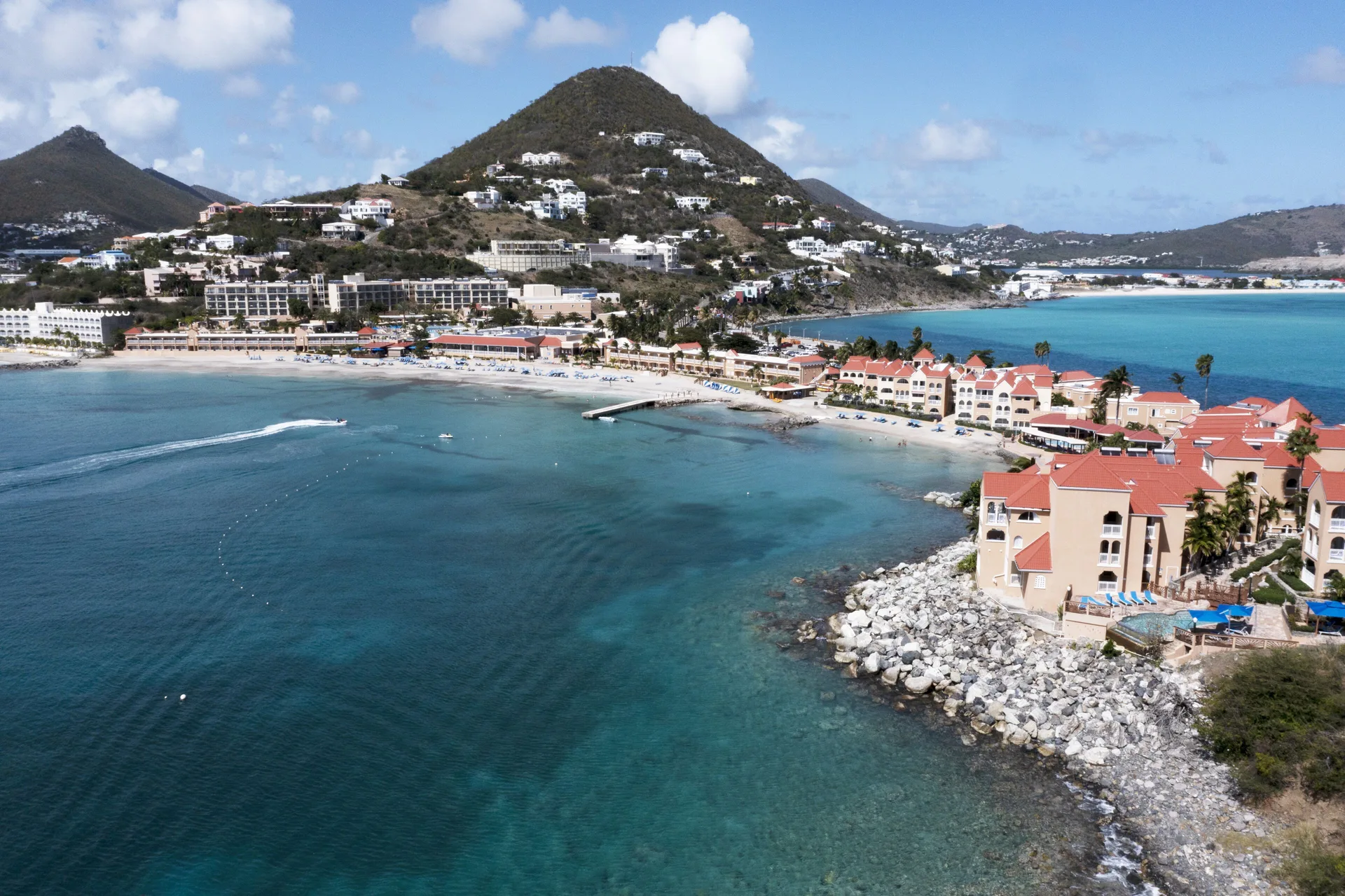 Divi Little Bay Beach Resort St Maarten beachfront resort with calm bay views and pools