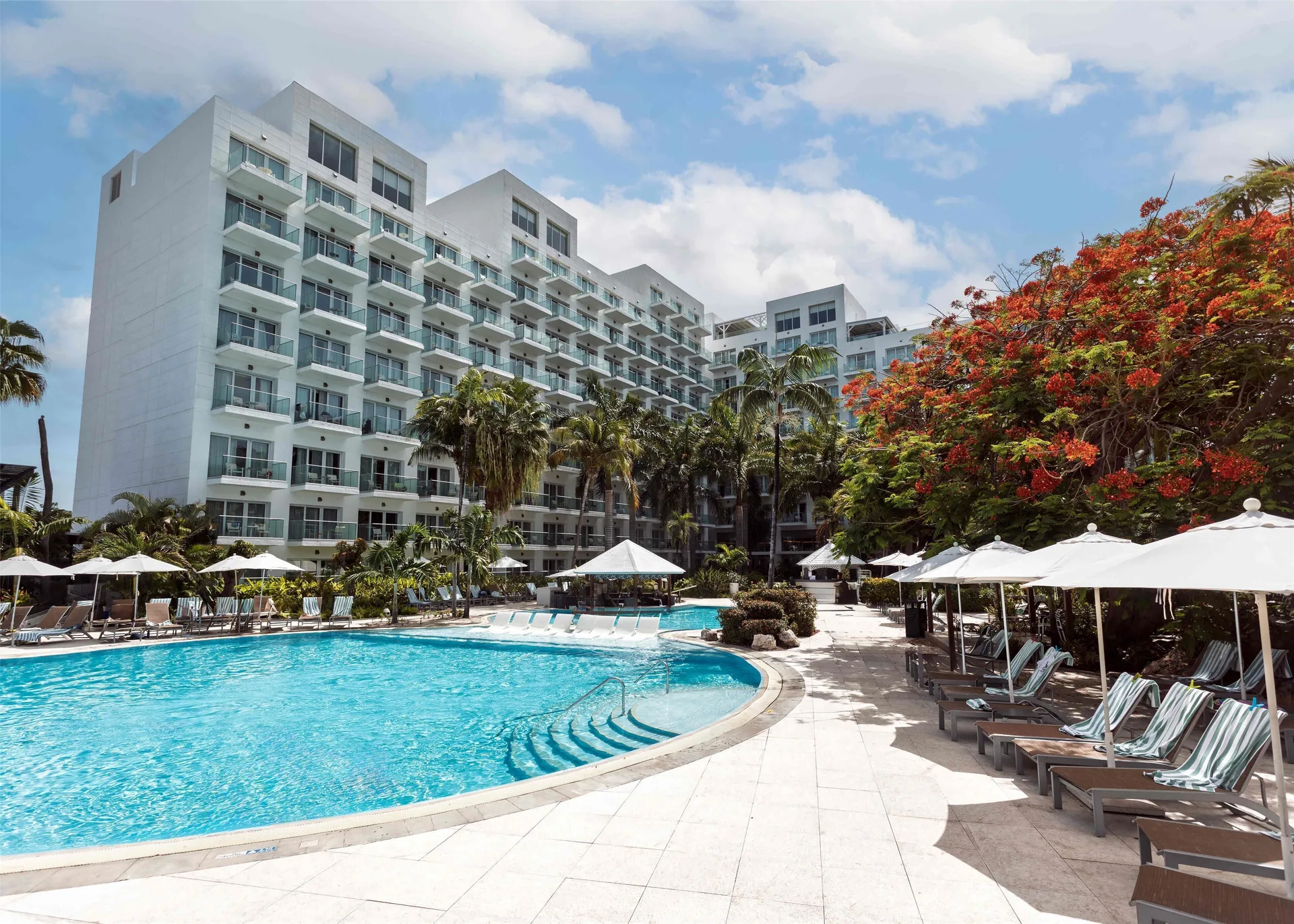 Sonesta Maho Beach all-inclusive St Maarten resort with casino spa pools and family amenities