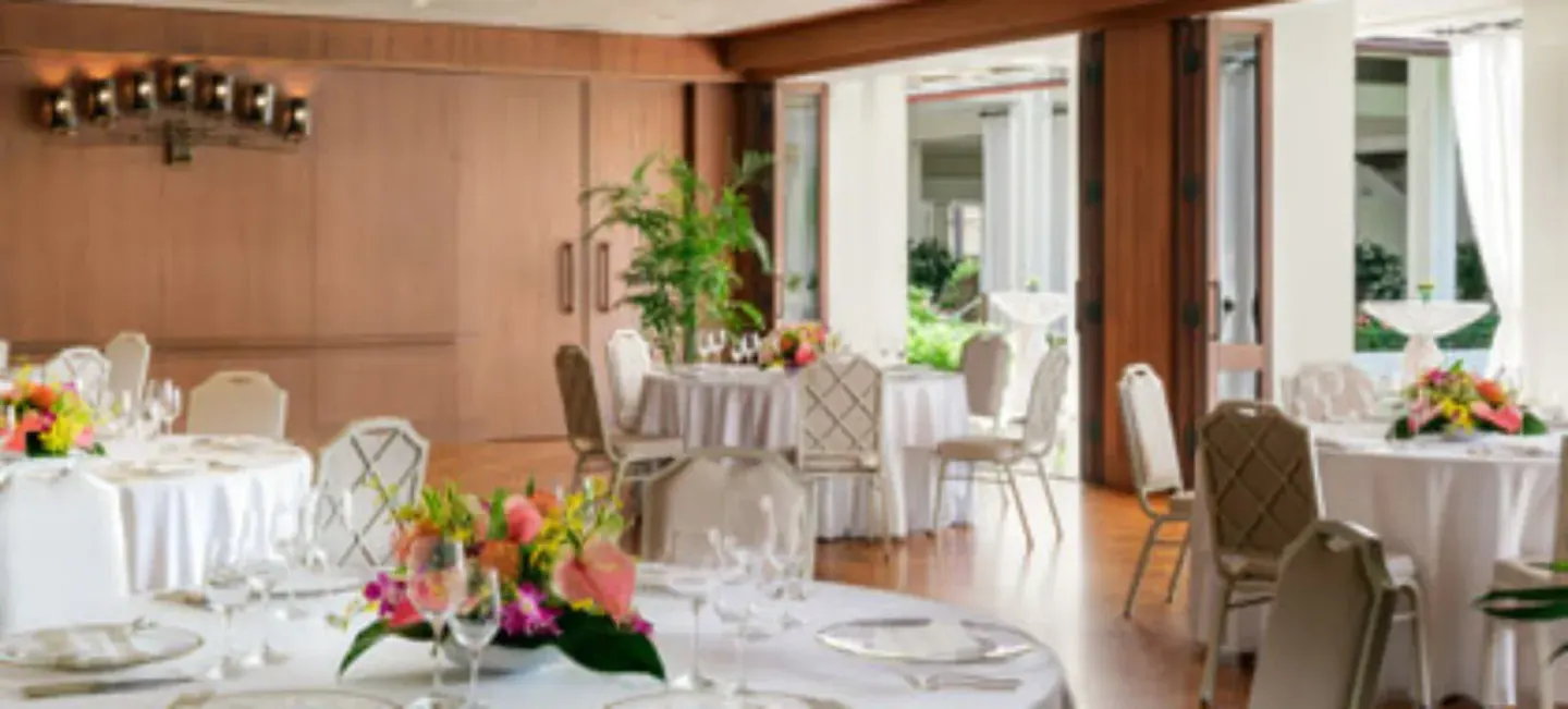 Garden Terrace Venue at Halekulani