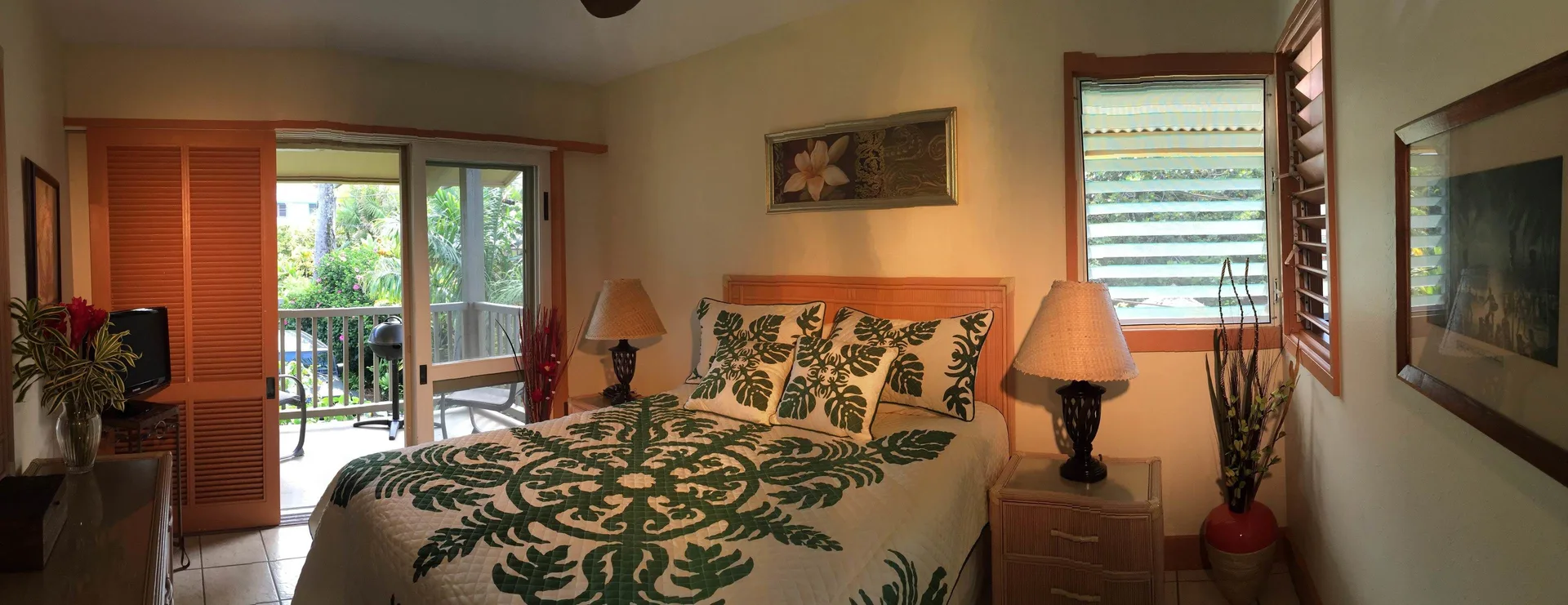 Kailani Suite at Hana Kai Resort oceanfront Hana condo with kitchen amenities and private lanai