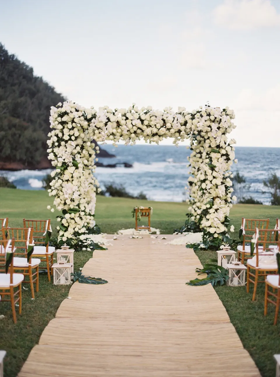 Guest House Lawn Venue at Hana-Maui Resort