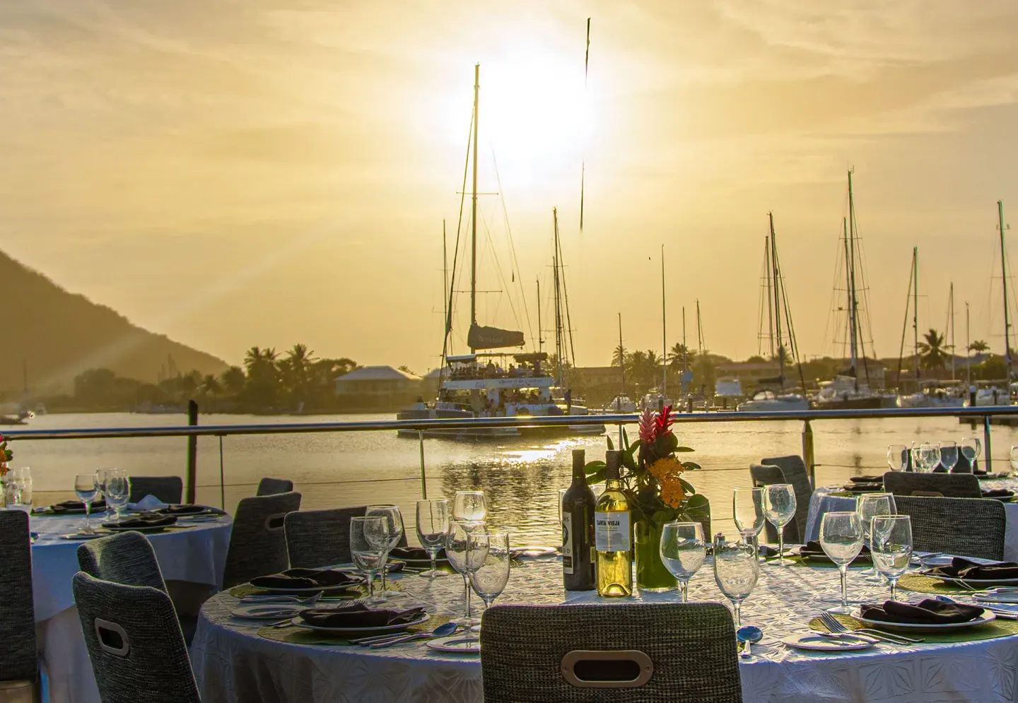 Compass Room Venue at Harbor Club St. Lucia