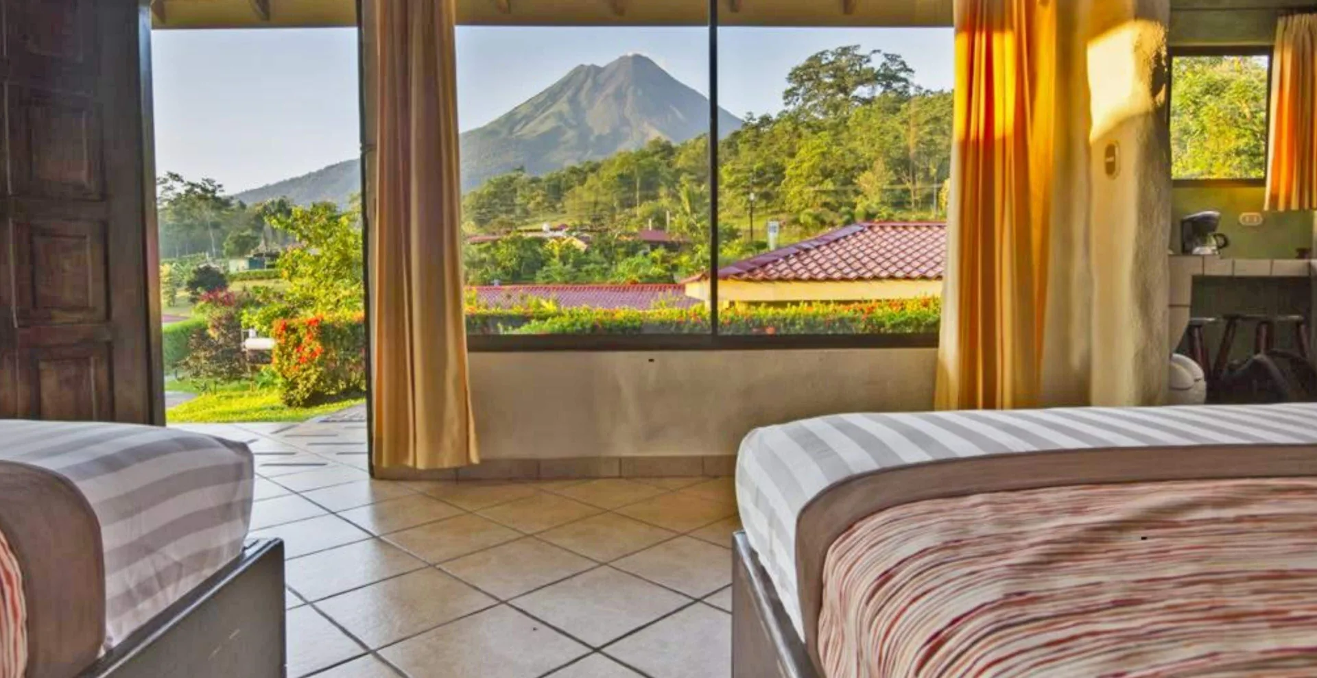 Arenal Volcano Inn boutique hotel with volcano views and tropical garden setting