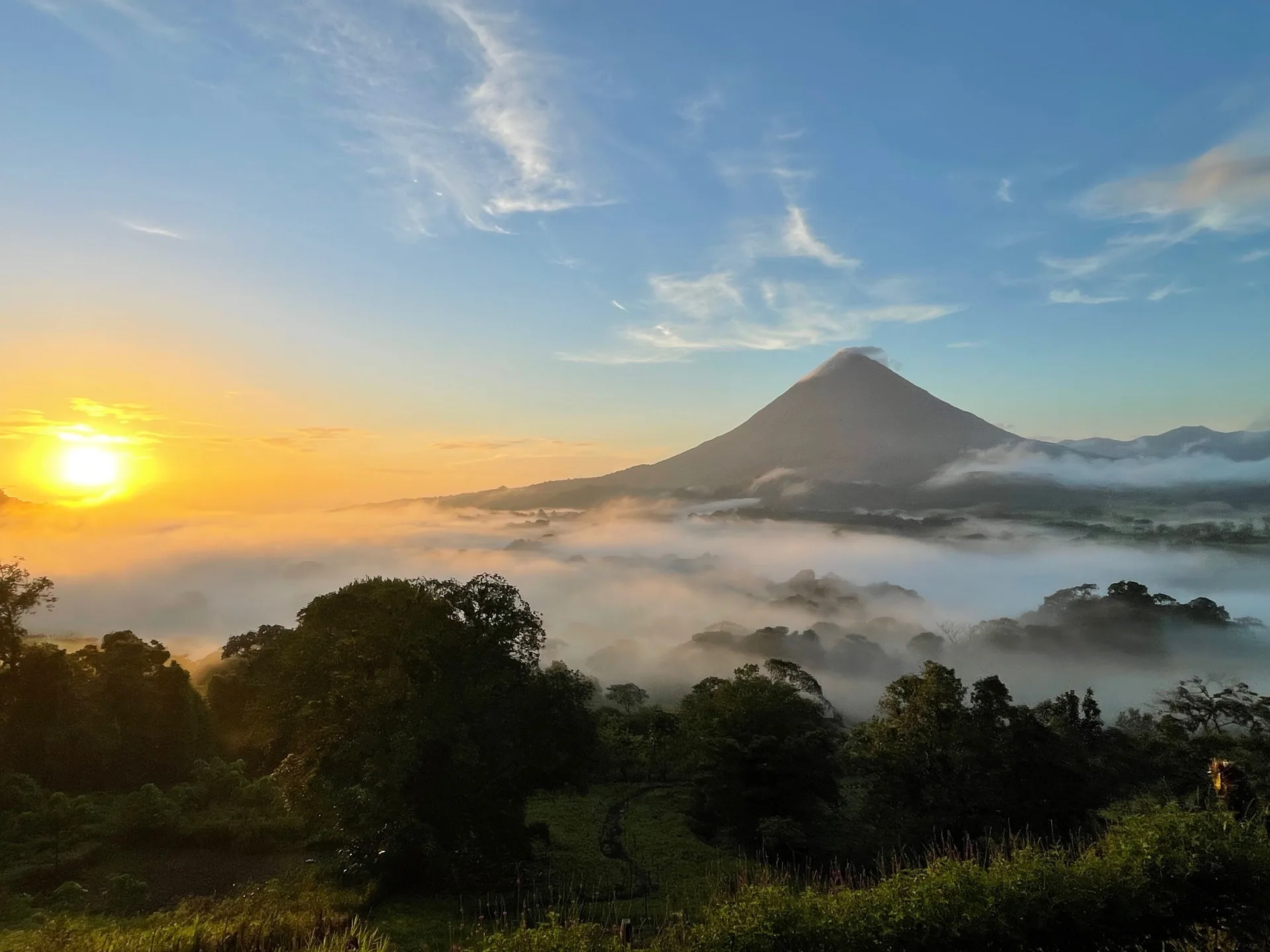 Sangregado Lodge intimate Arenal rainforest lodge near hanging bridges and volcano views
