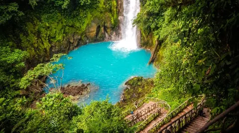 Rio Celeste Waterfall 5 Min Drive
