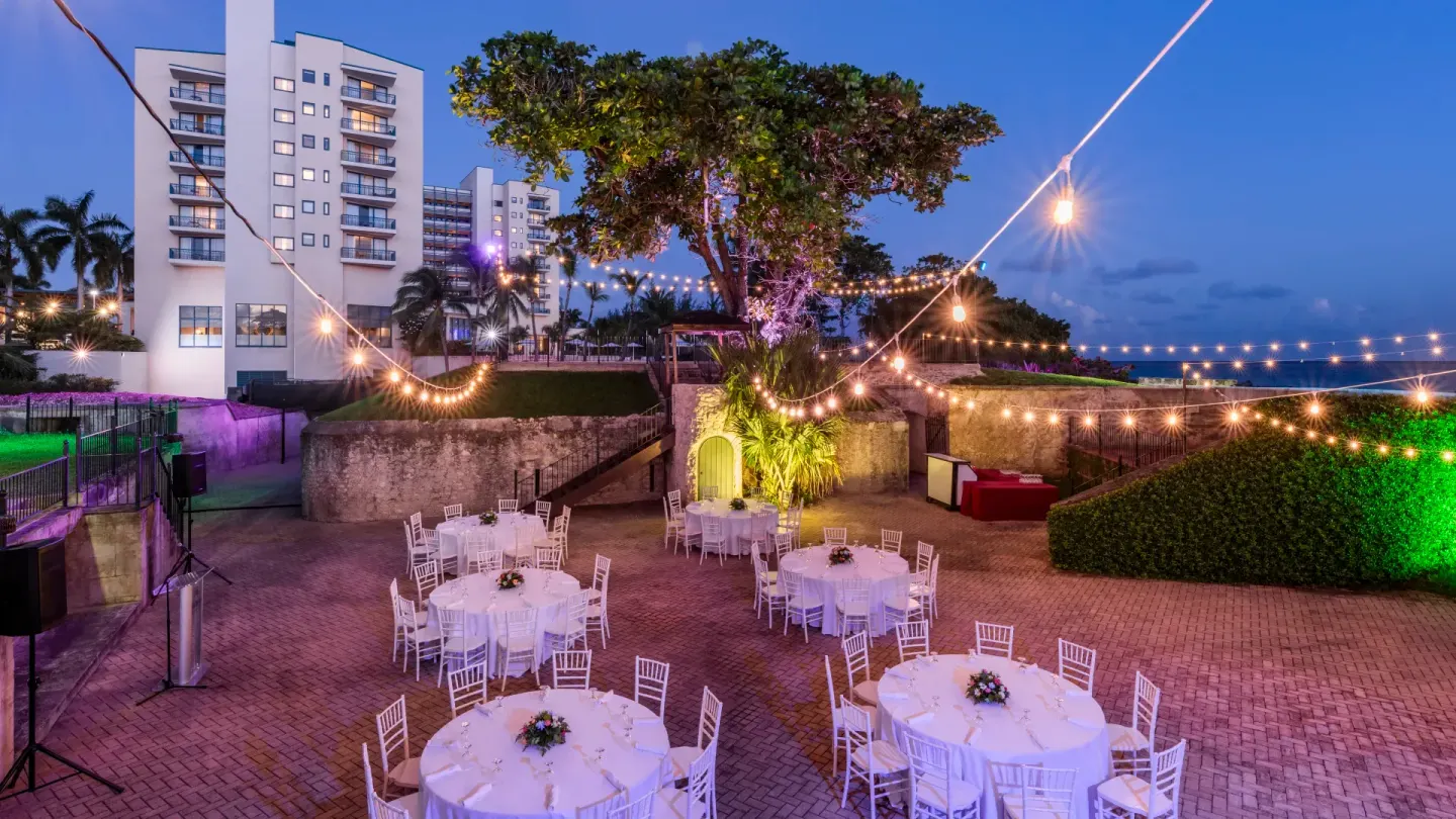 Charles Fort (outdoor event site) Venue at Hilton Barbados Resort