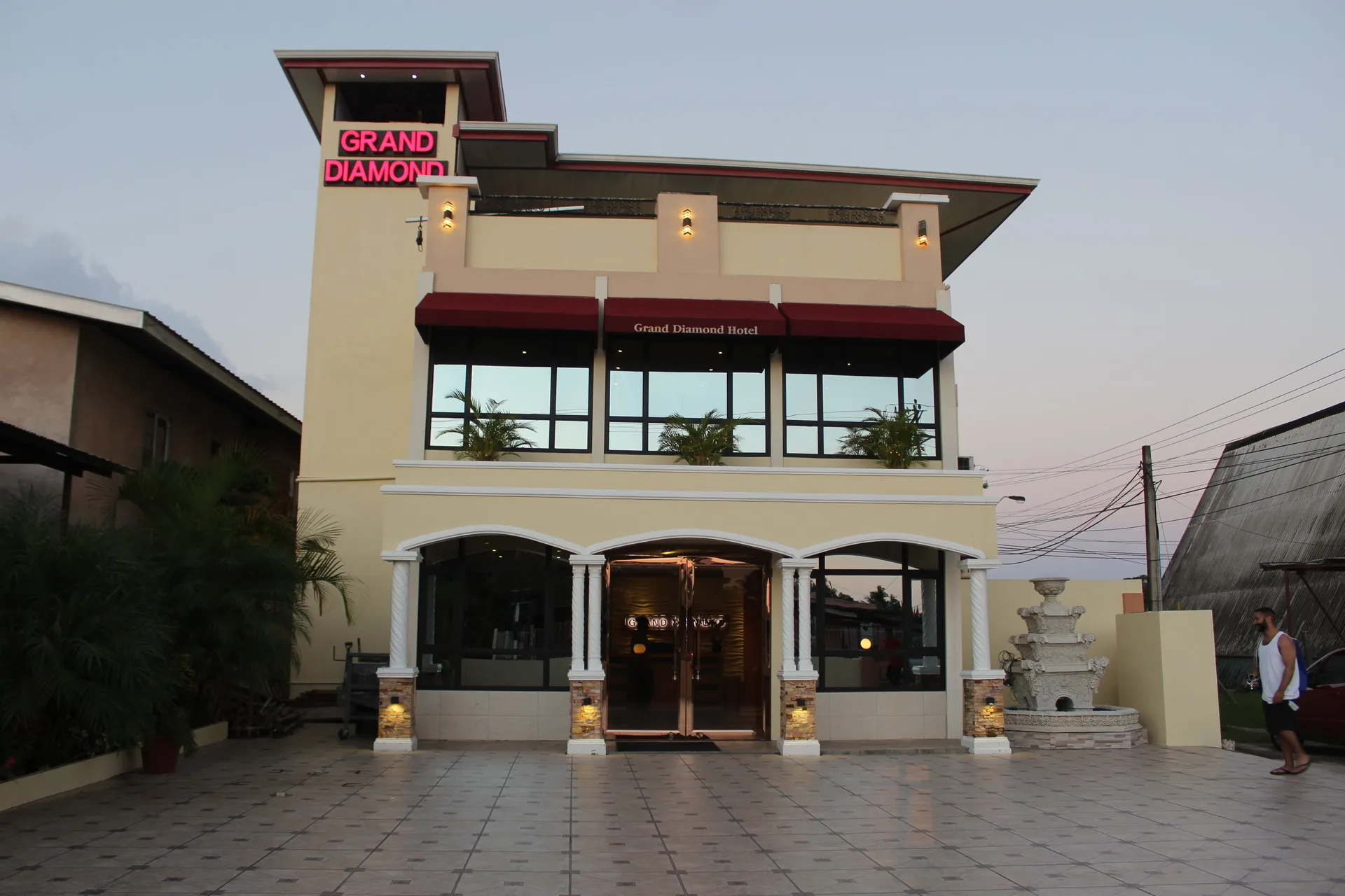 Grand Diamond Hotel Suites Trinidad airport area hotel with suite style rooms and Piarco convenience