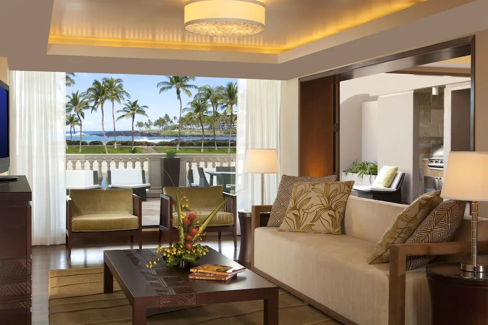 The resort at Hilton Waikoloa Village