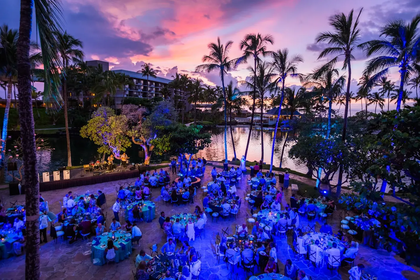 Lagoon Lanai / Grand Promenade Venue at Hilton Waikoloa Village