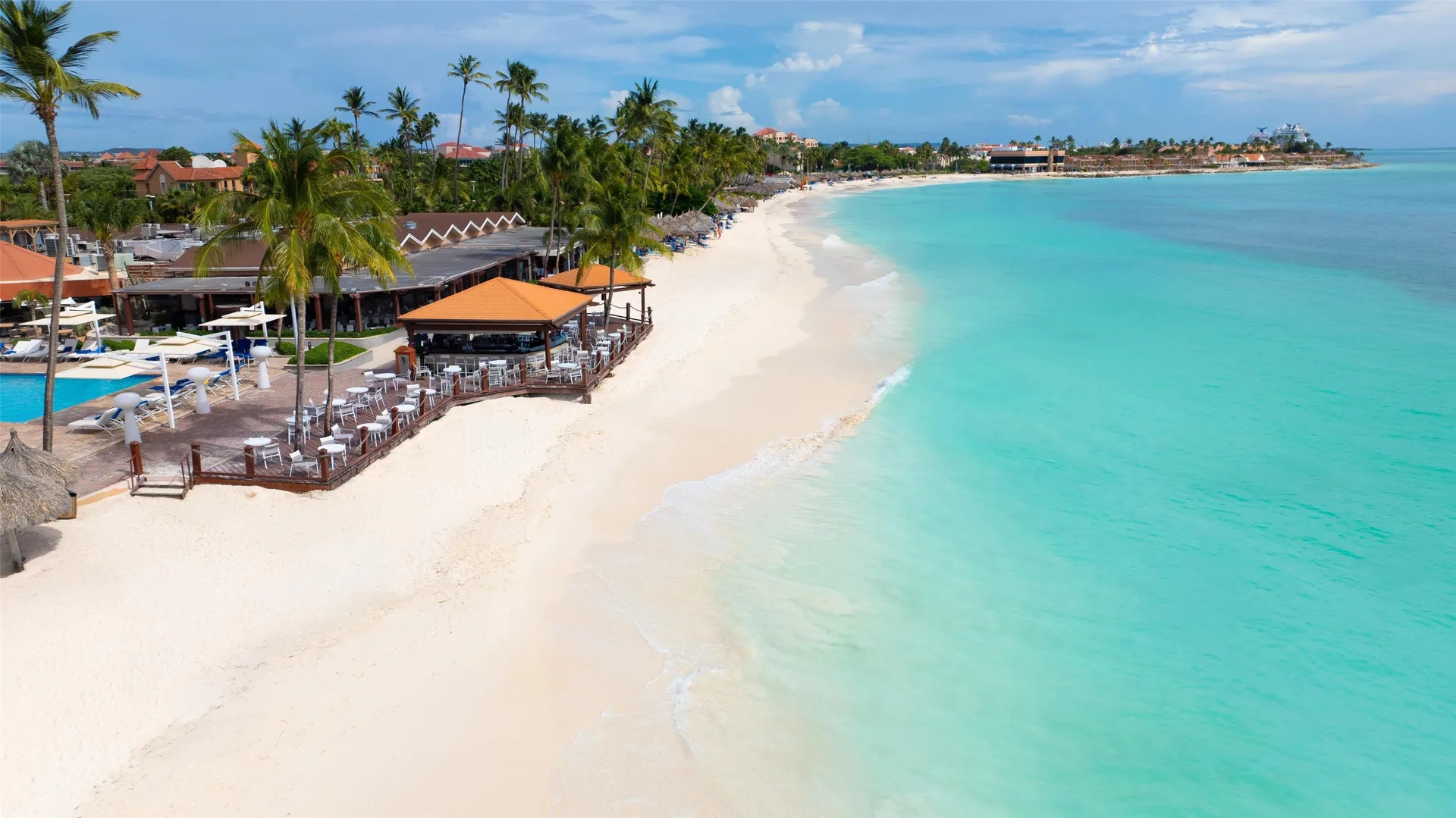 Divi Aruba all-inclusive beach resort with low-rise setting oceanfront pools and casual island style