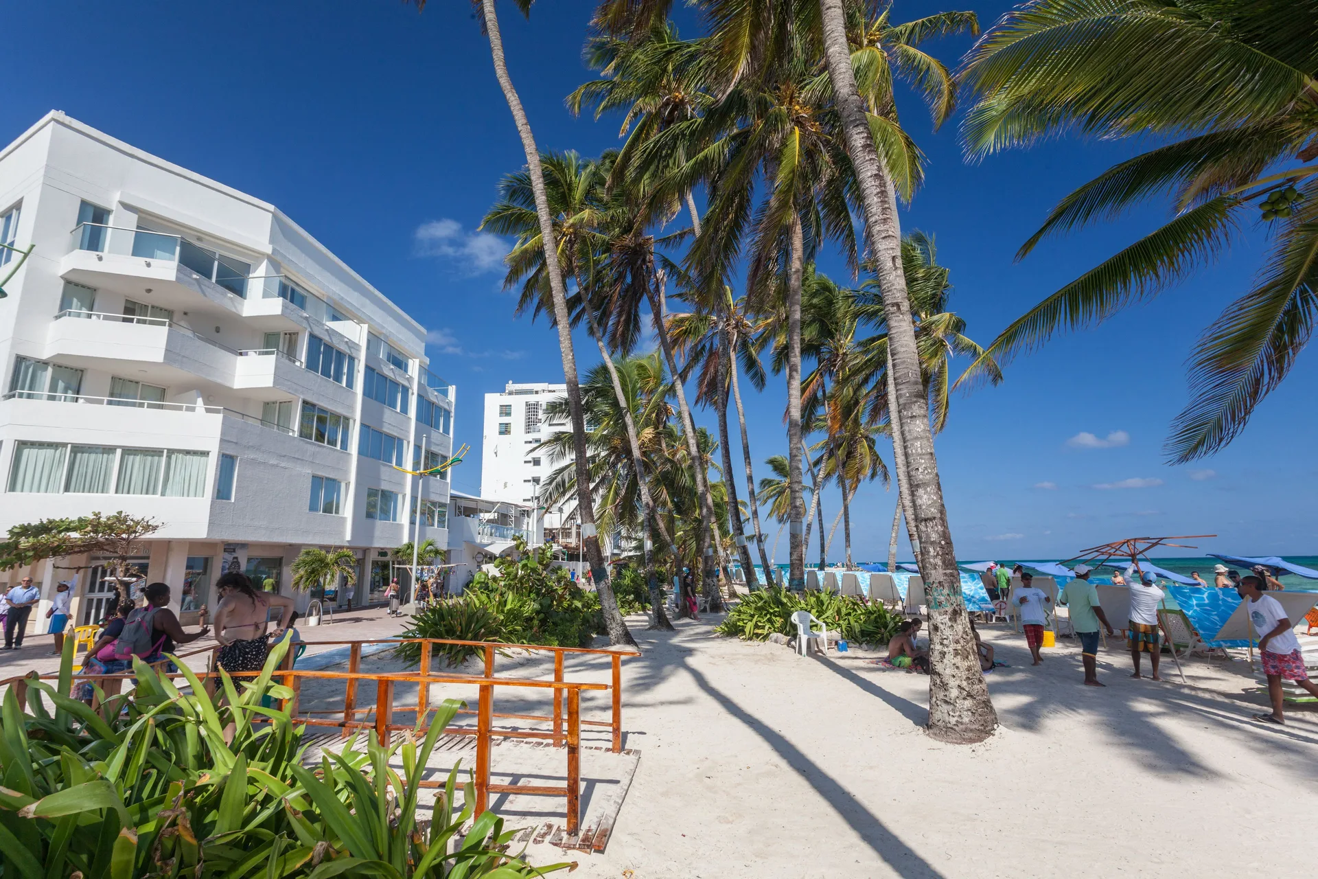 Hotel Casablanca San Andres beachfront hotel with Caribbean views and central island location