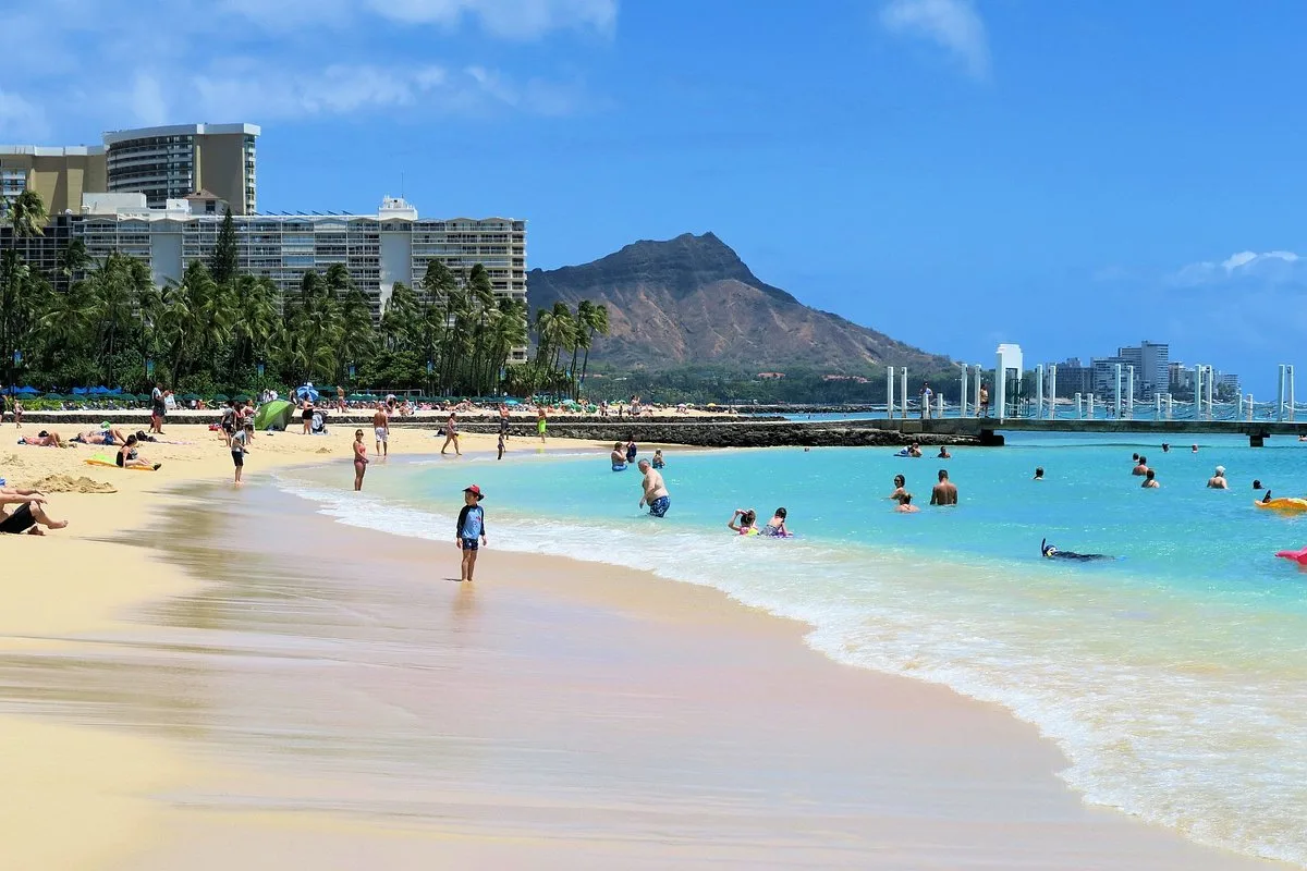 Duke Kahanamoku Beach 10 Min Walk