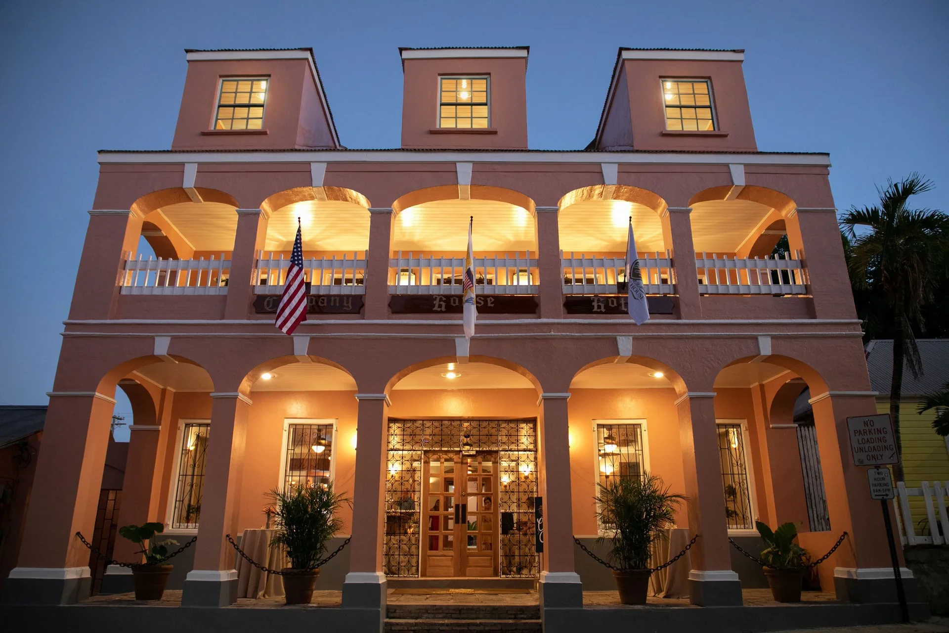 Company House Hotel St. Croix boutique Christiansted hotel with historic district location and town access