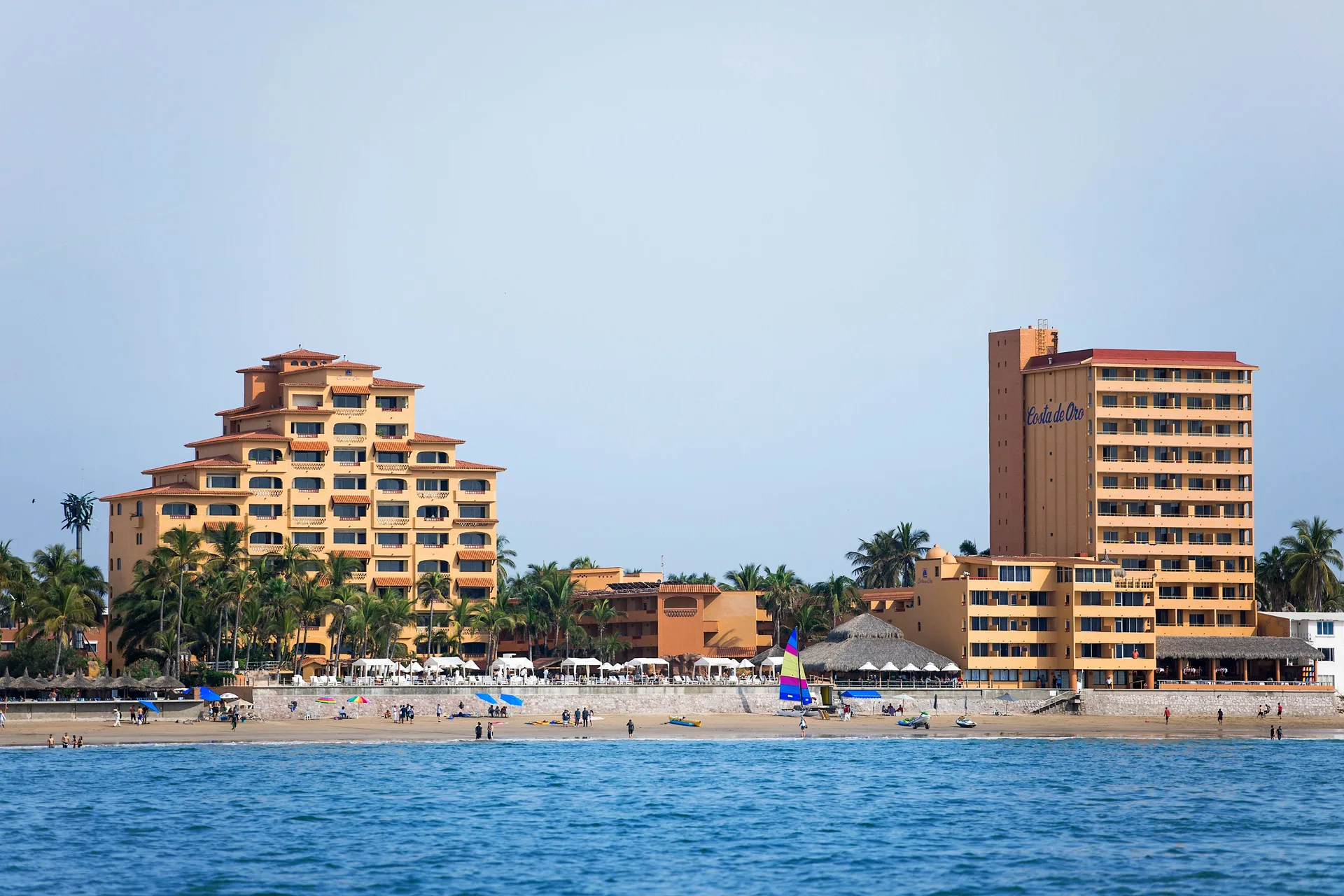 Costa De Oro Beach Hotel Mazatlan beachfront property with ocean views and relaxed family appeal