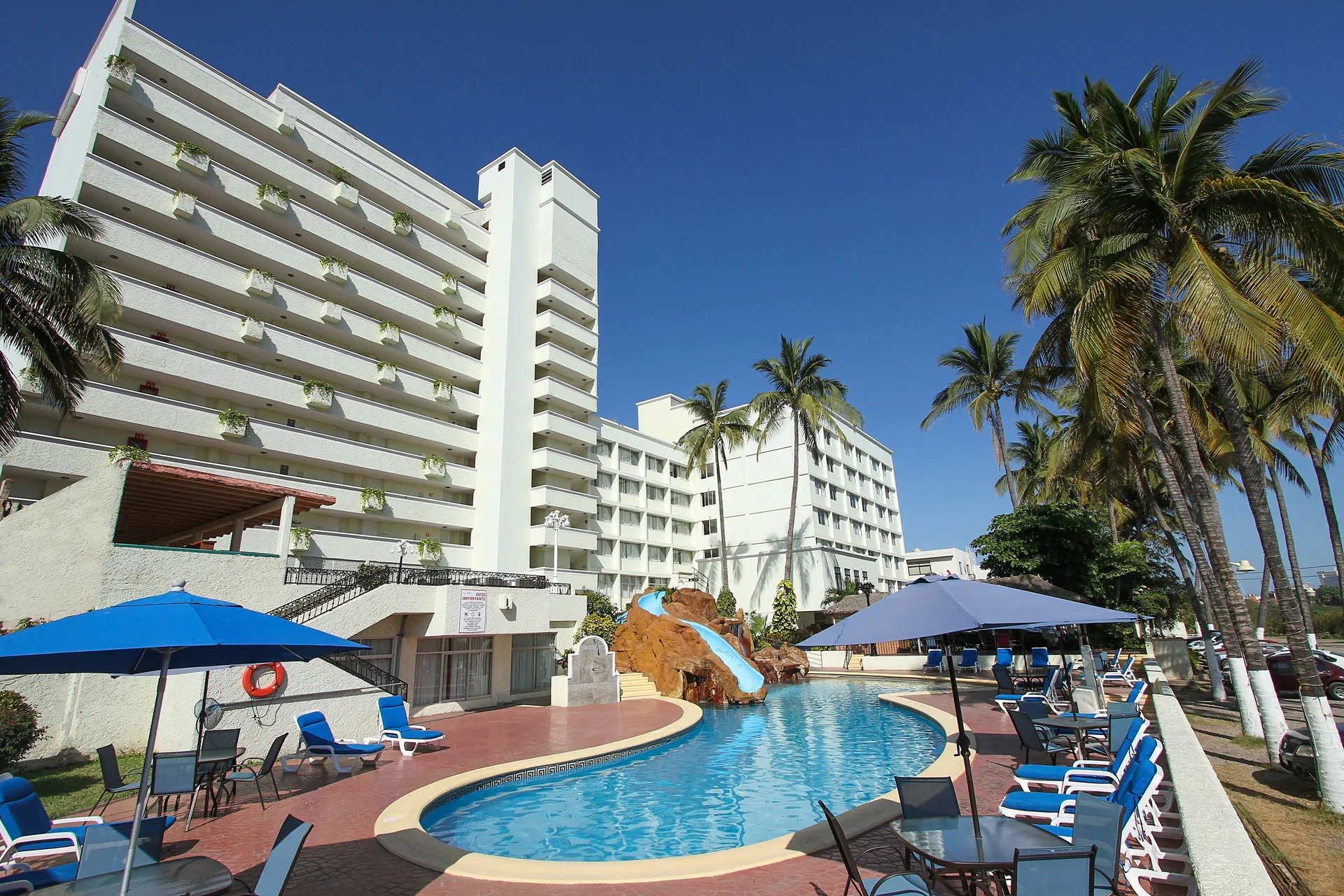 Don Pelayo Pacific Beach Mazatlan hotel with lagoon views and access to the Malecon