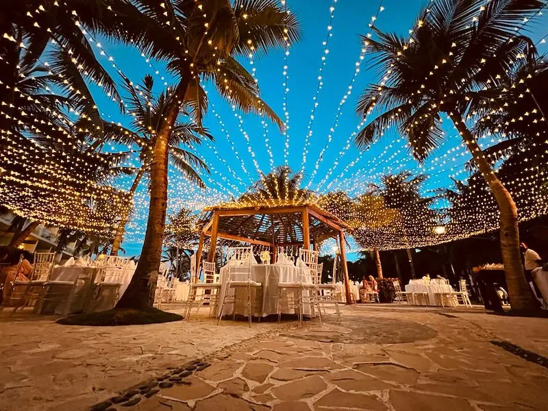 Cliff Gazebo Venue at Hotel Riu Caribe