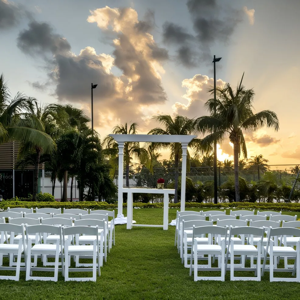 Sunset Garden Venue at Hotel Riu Caribe