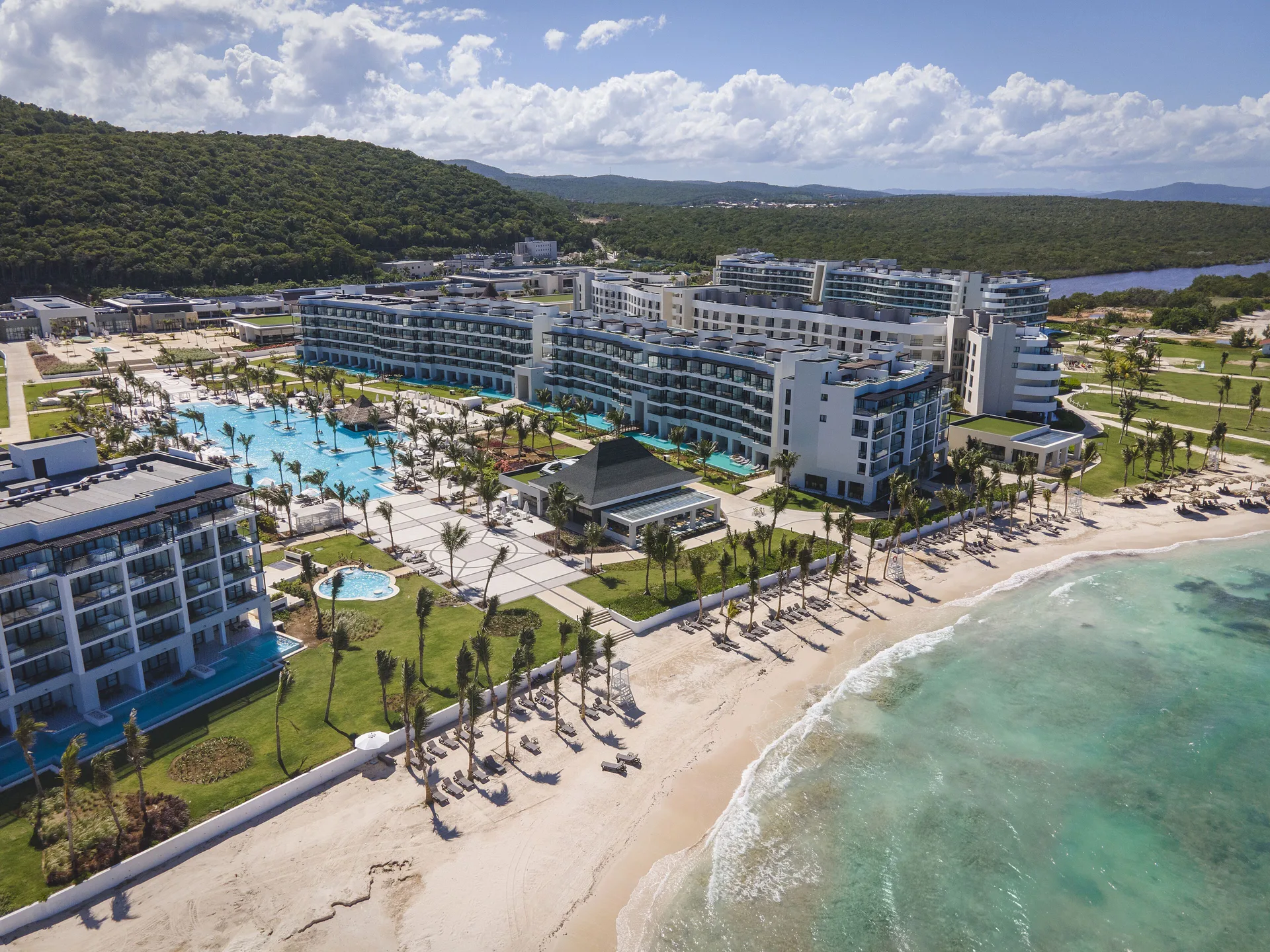 Ocean Eden Bay adults-only Jamaica all-inclusive resort with modern rooms, pools and beach setting