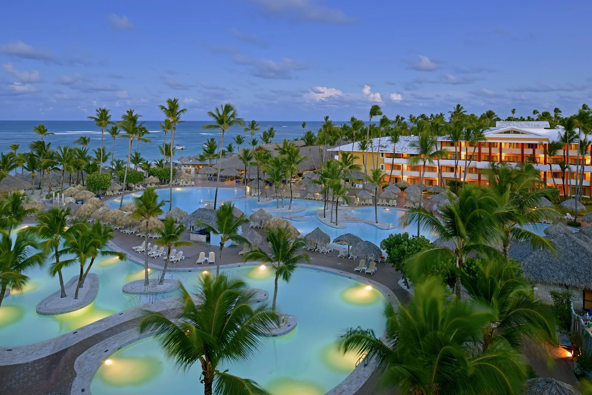Iberostar Waves Punta Cana family-friendly all-inclusive resort with beachfront pools and tropical gardens