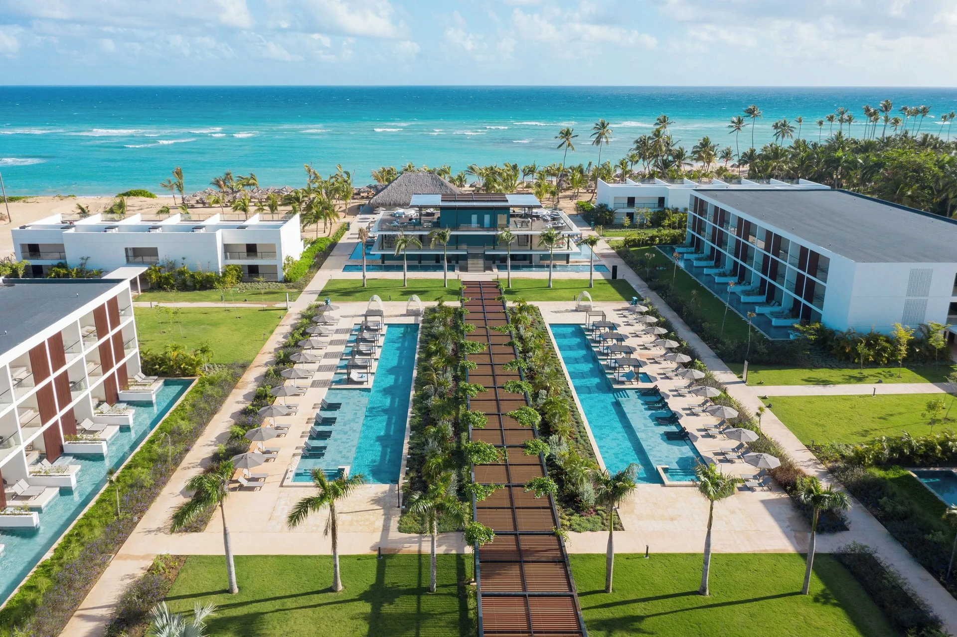 Live Aqua Punta Cana adults-only all-inclusive resort with sleek design and beachfront pools