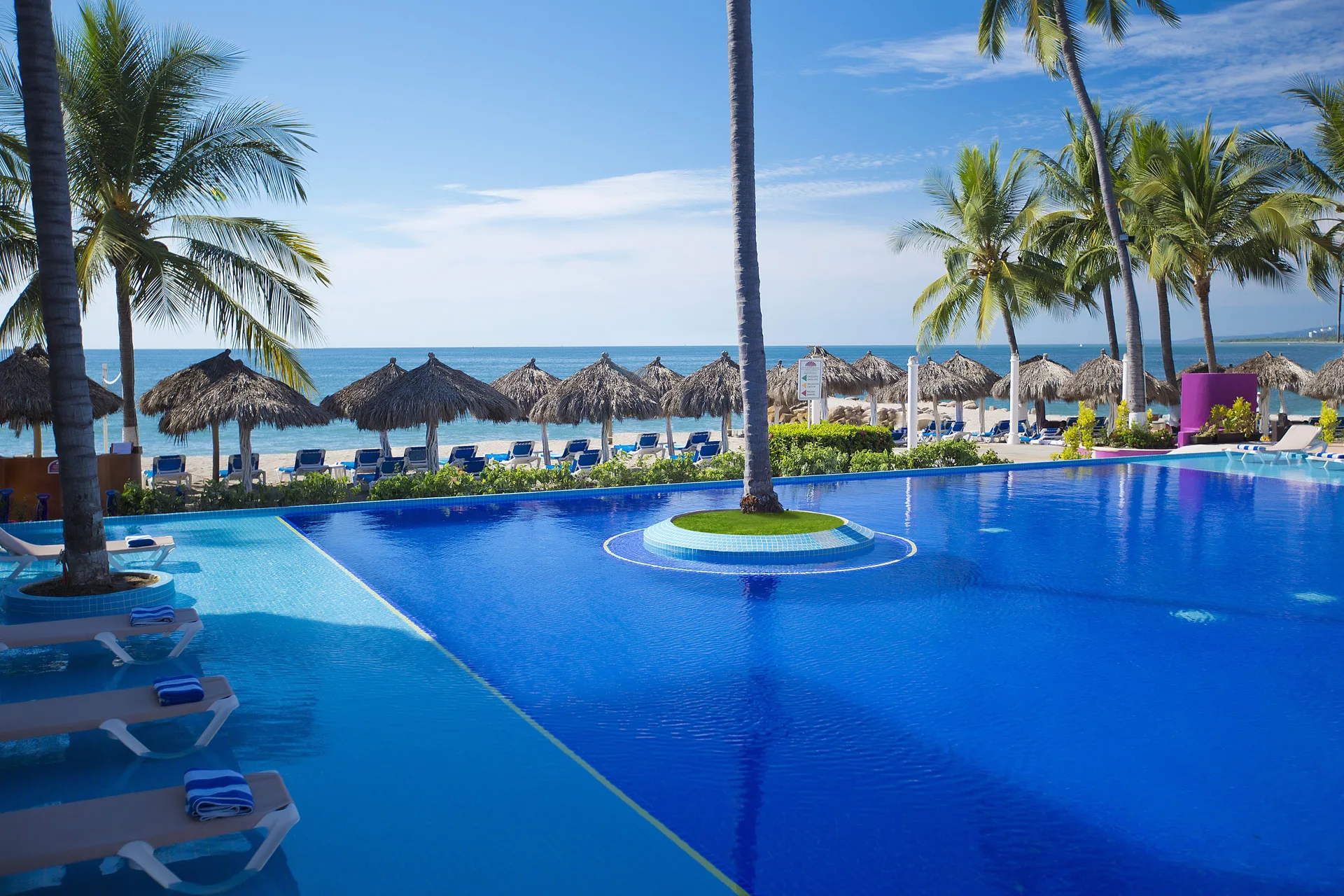 Crown Paradise Club Puerto Vallarta family all-inclusive resort with kids activities and beachfront pools