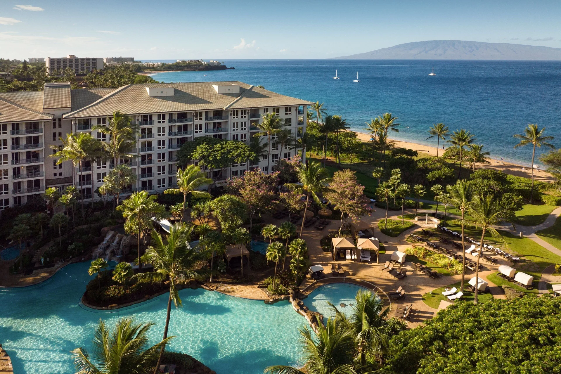 The Westin Kaanapali Ocean Resort Villas beachfront villa resort with spacious accommodations and pools
