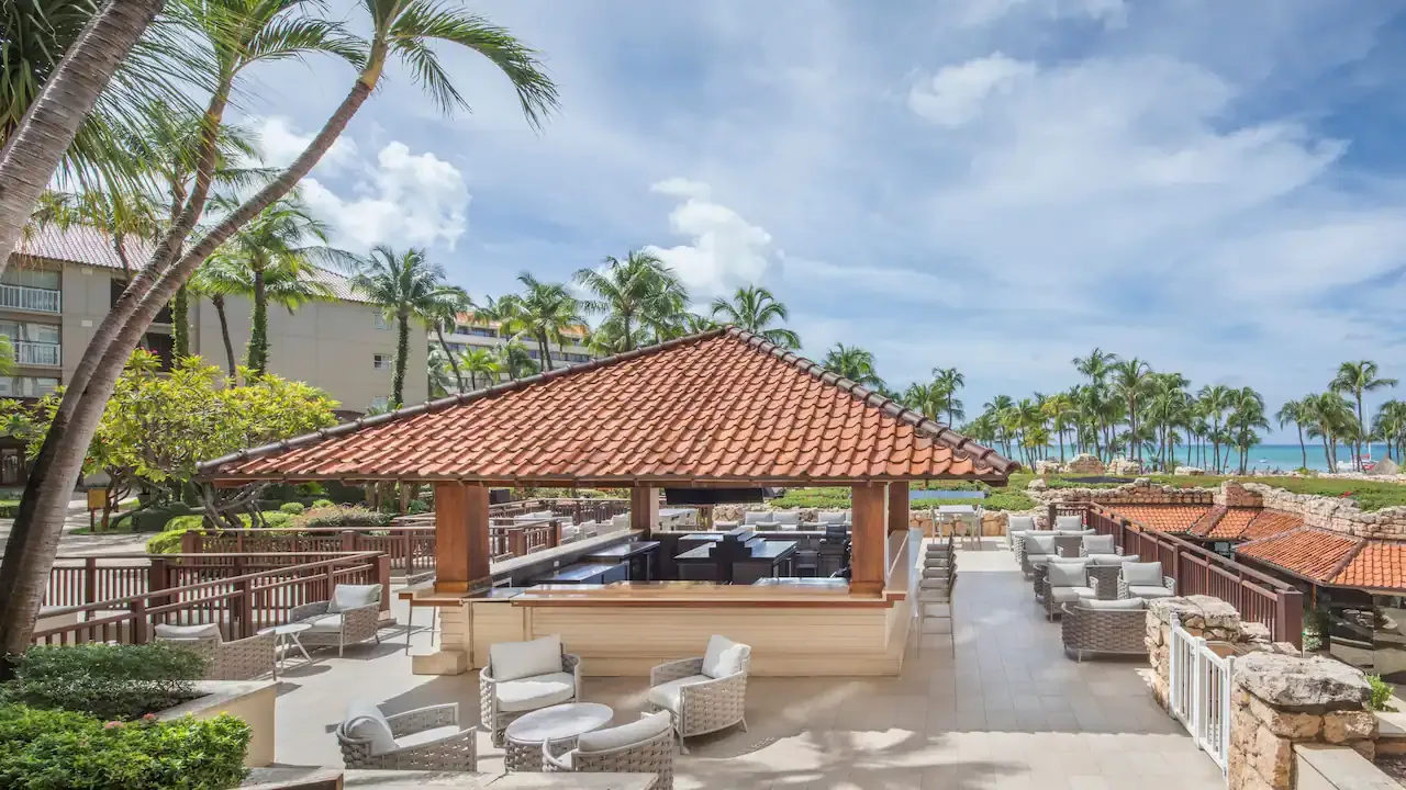 Alfresco Bar at Hyatt Regency Aruba Resort and Casino