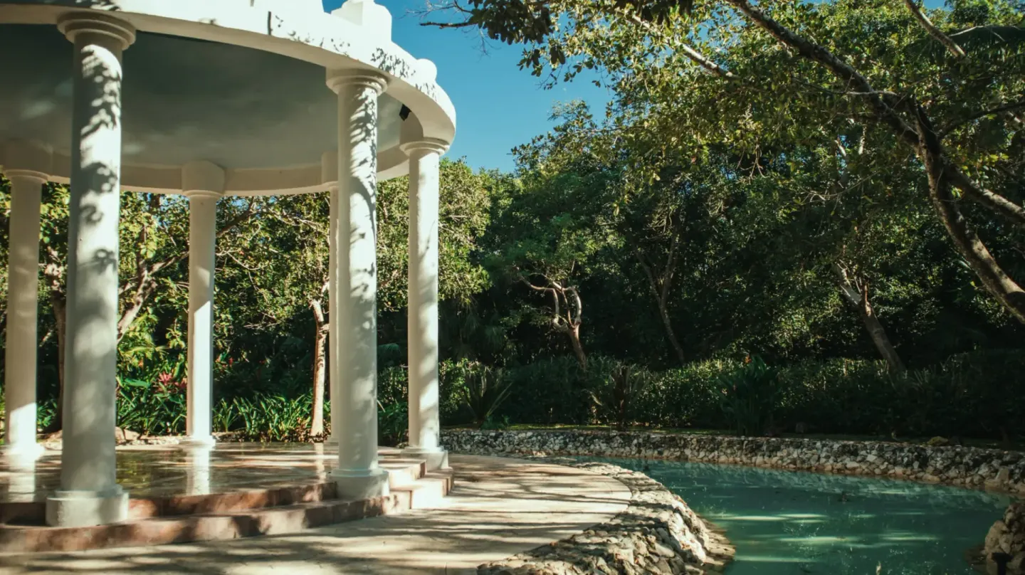 Stone Gazebo Venue at Iberostar Selection Paraíso Lindo