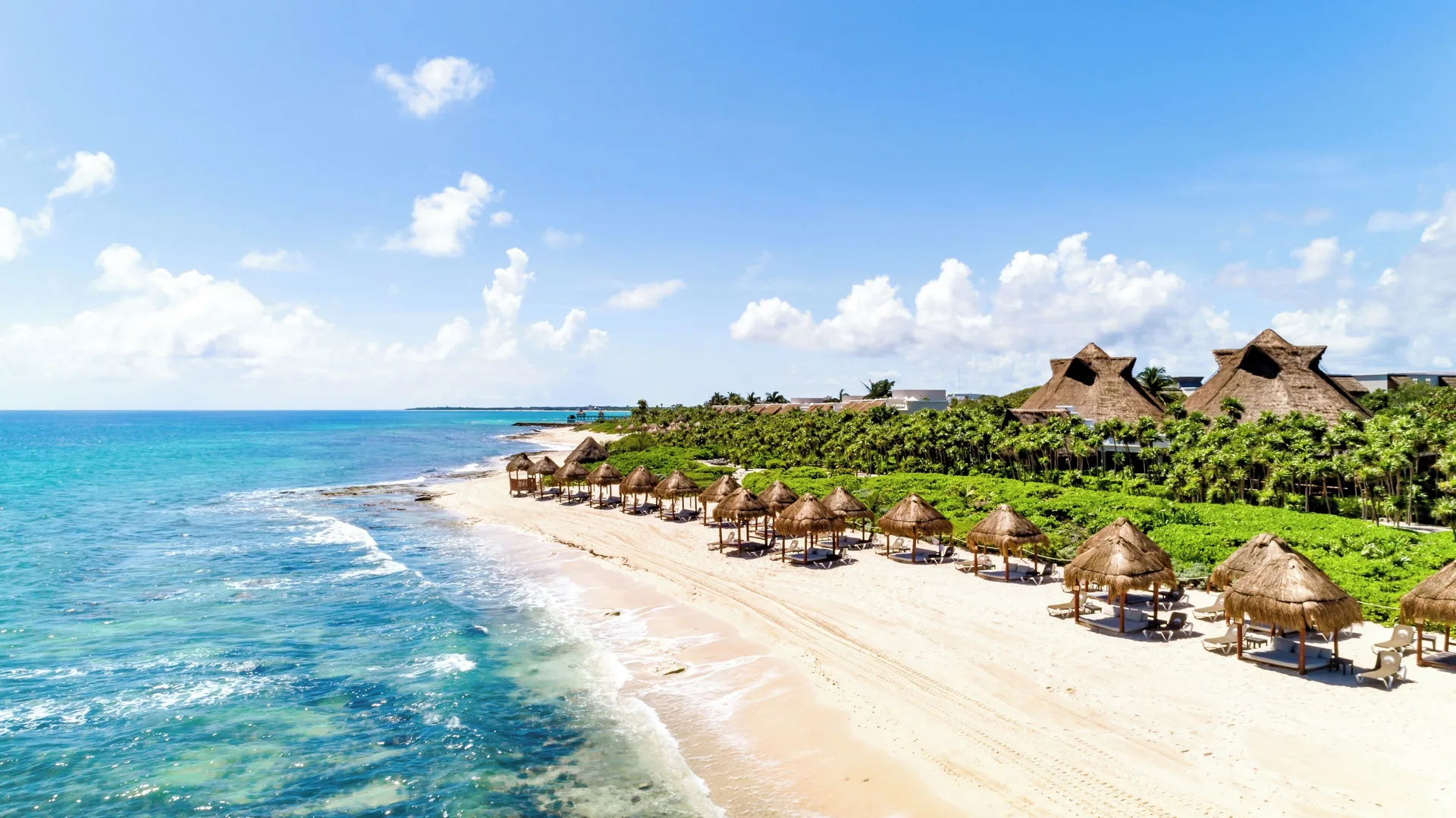 Valentin Imperial Rivera Maya adults-only all-inclusive resort with colonial design, pools, and beach