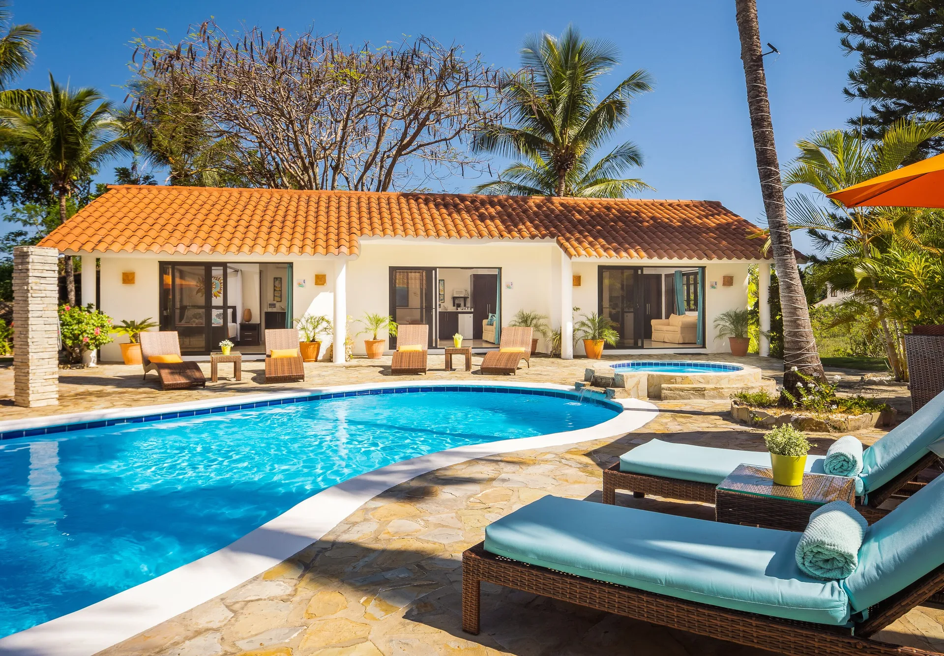 Garden by the Sea Sosua boutique bed and breakfast with gardens pool and quiet setting