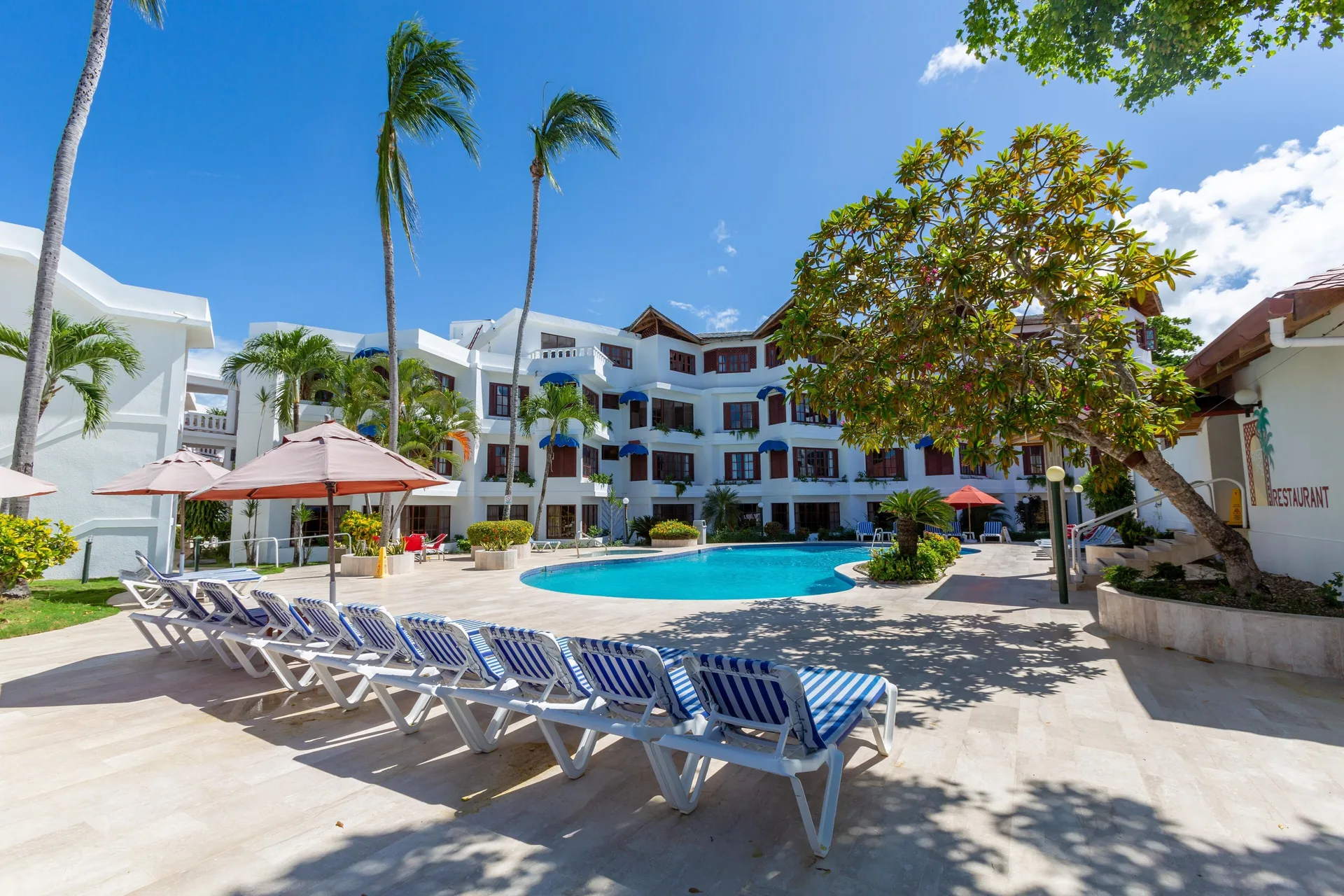 Sosua by the Sea Boutique Beach Resort oceanfront hotel with pool and relaxed beach setting