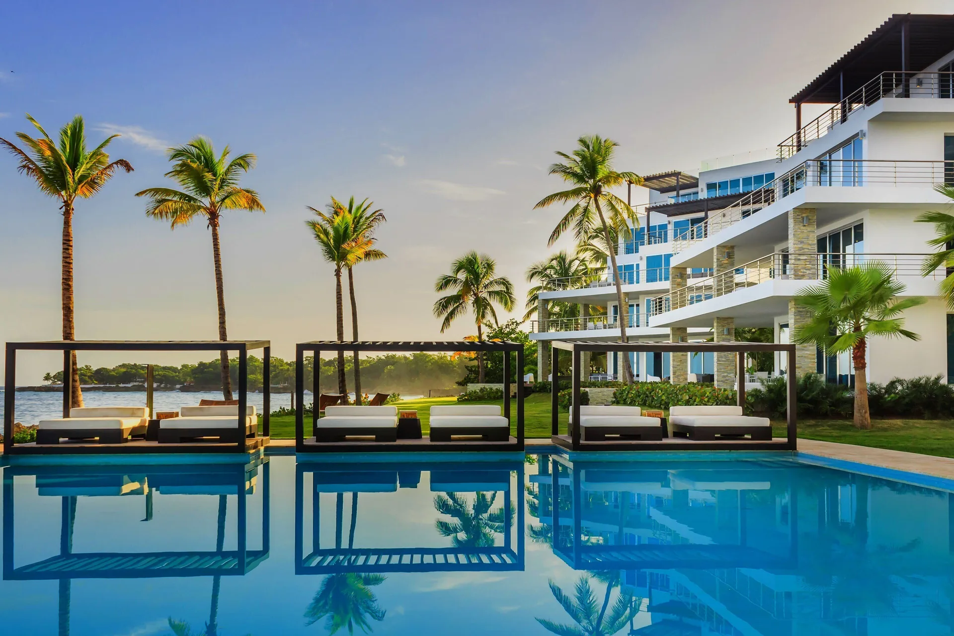 The Ocean Club Costa Norte luxury beachfront resort with contemporary design and oceanfront pools