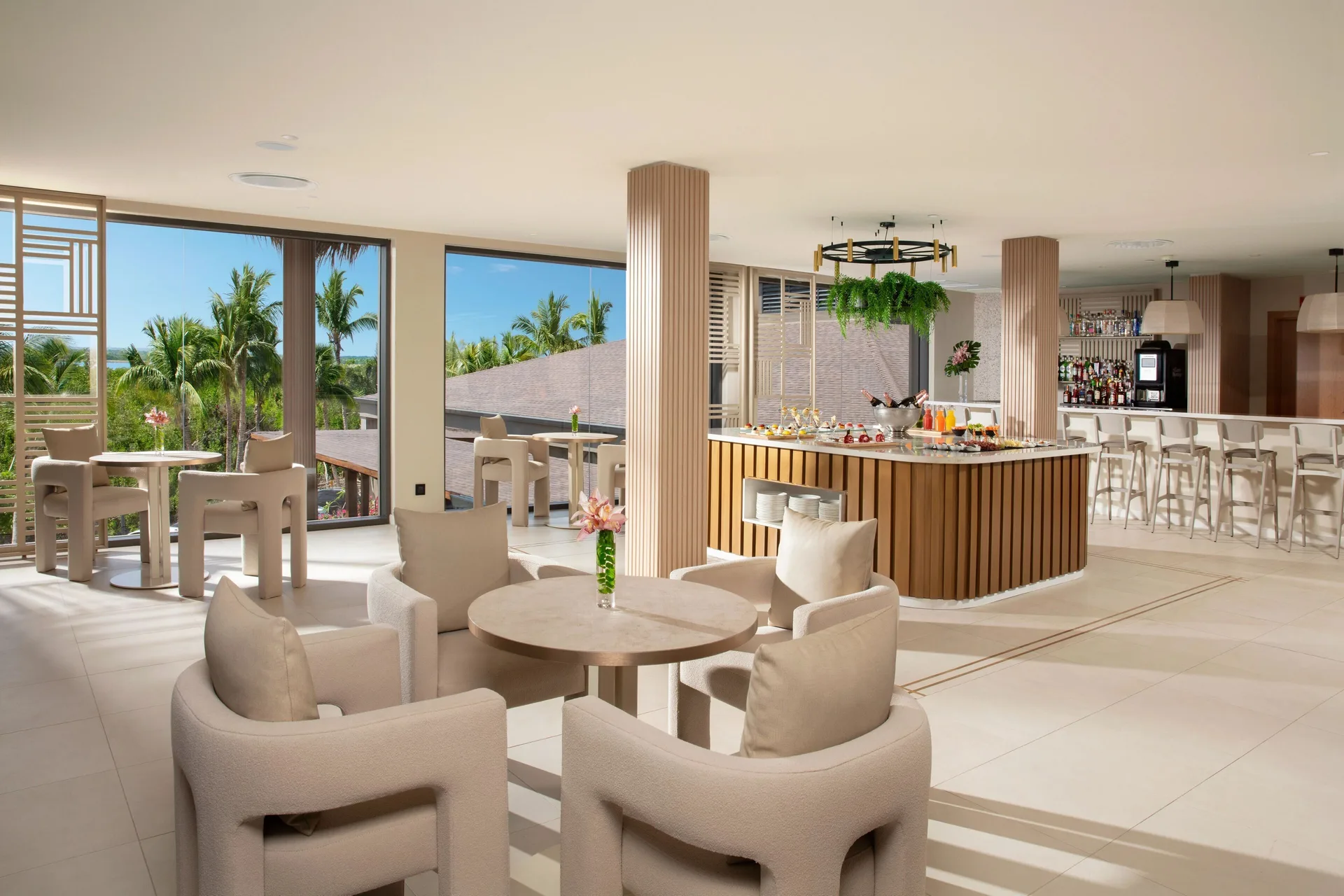 Dreams Flora Resort and Spa family-friendly all-inclusive with tropical beachfront pools and water park
