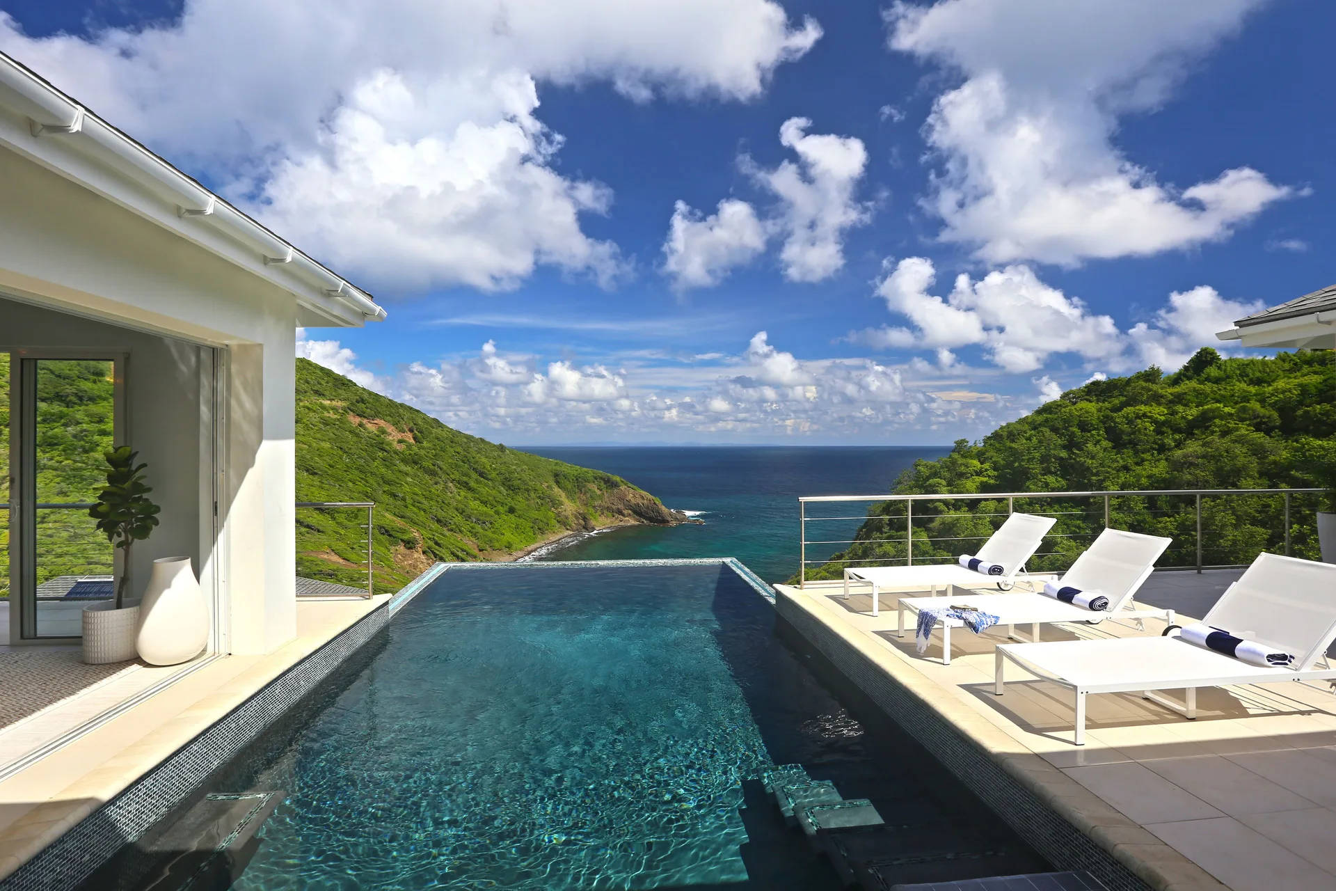 Xhale Luxury Villa St Lucia private upscale villa with pool outdoor living and island views