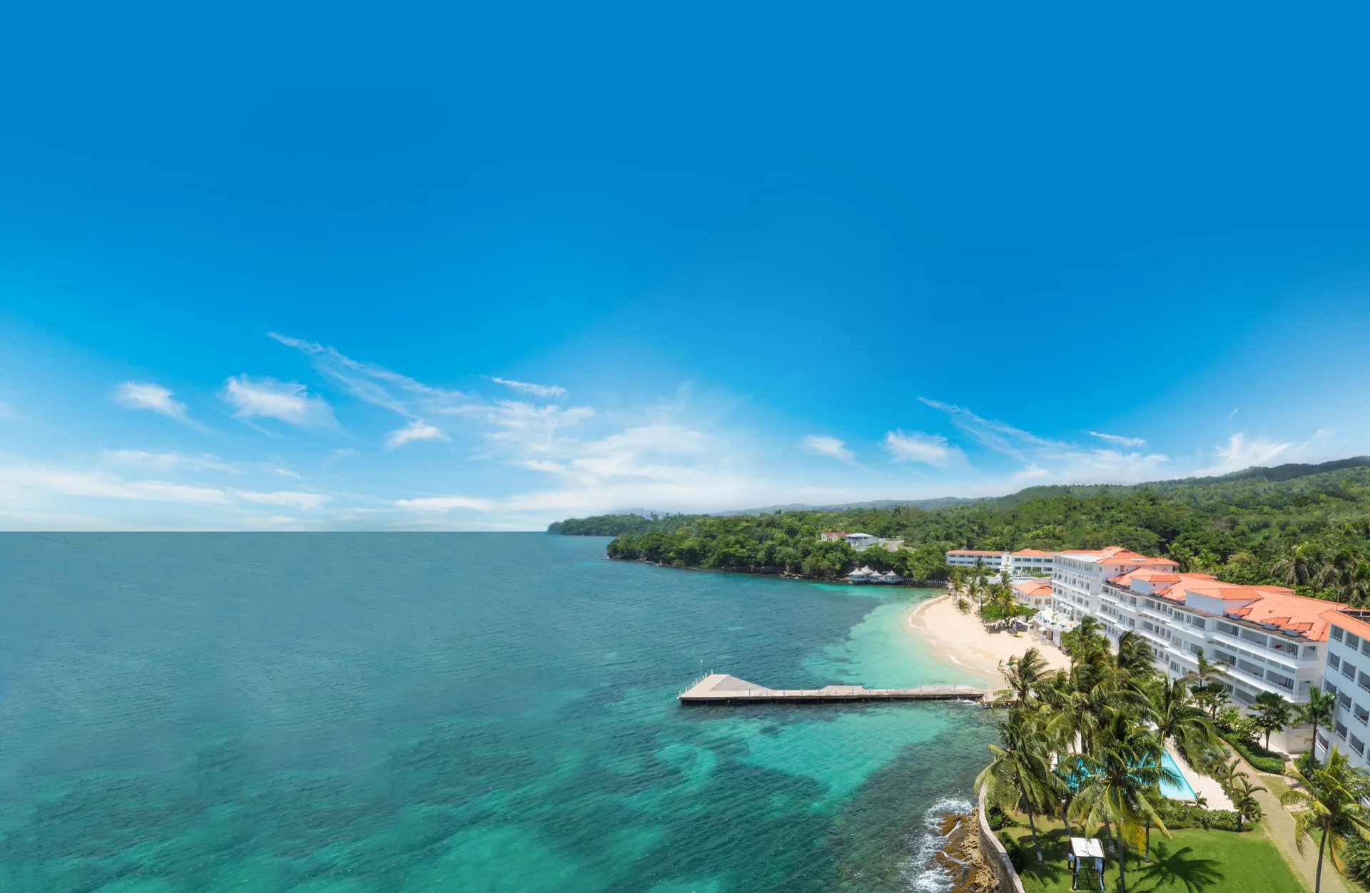 Couples Tower Isle adults-only all-inclusive resort with private island and classic Ocho Rios beachfront setting