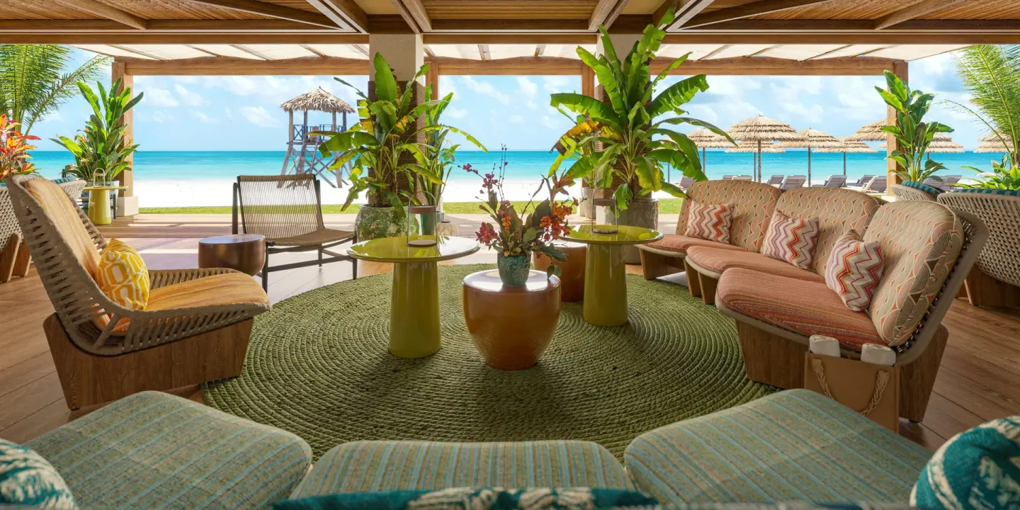 Port Maria Beach Restaurant Venue at JOIA Rose Hall by Iberostar