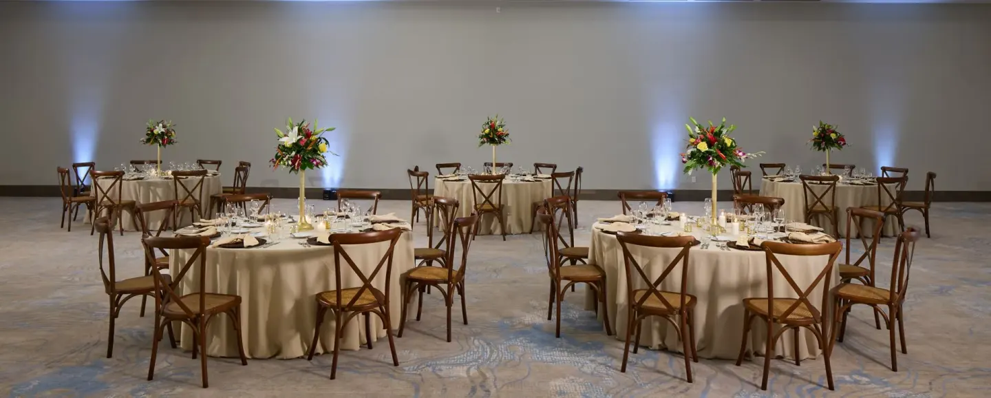 Soualiga Ballroom Venue at JW Marriott St. Maarten Beach Resort & Spa