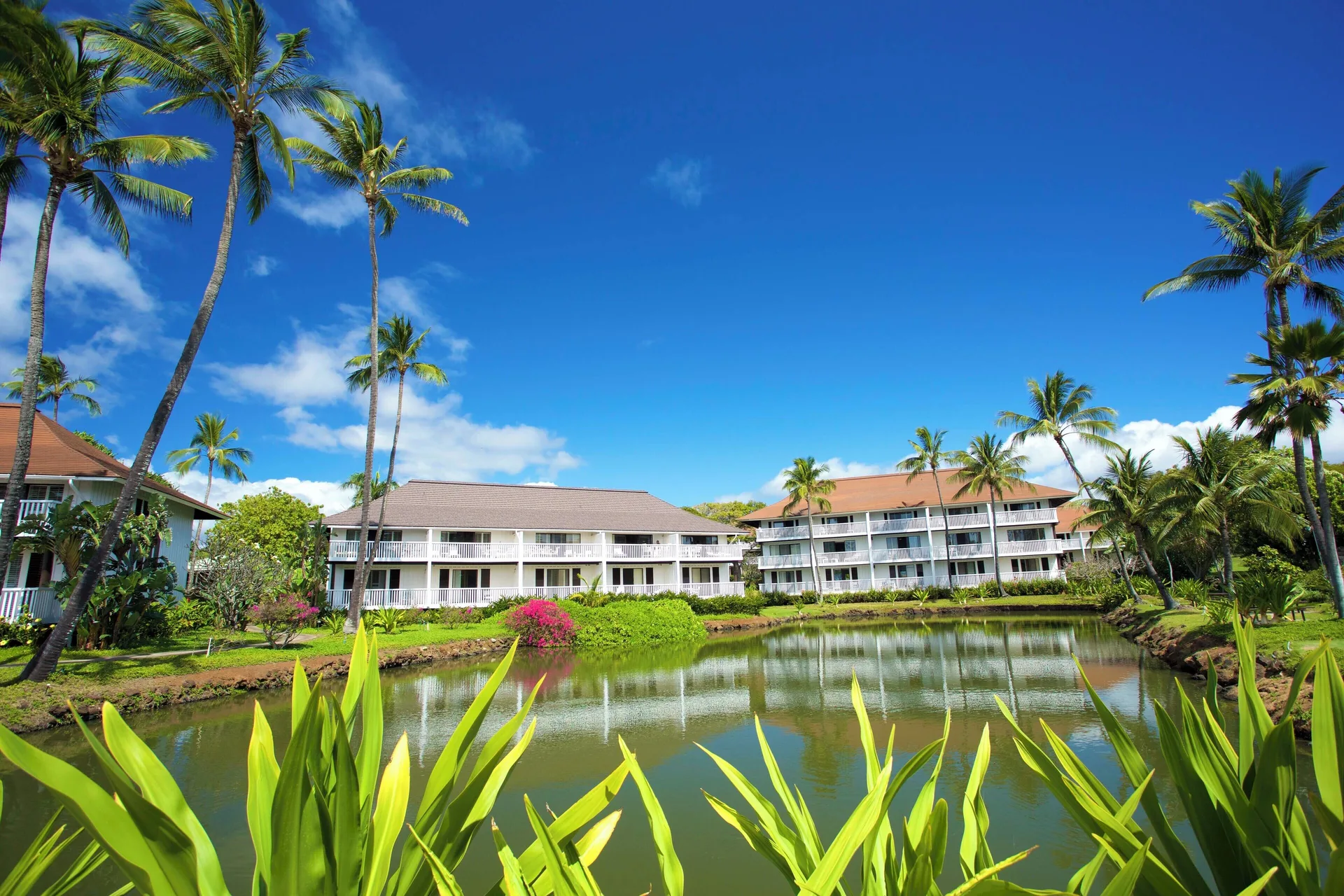 Castle Kiahuna Plantation and Beach Bungalows Poipu condos with plantation gardens and beach access