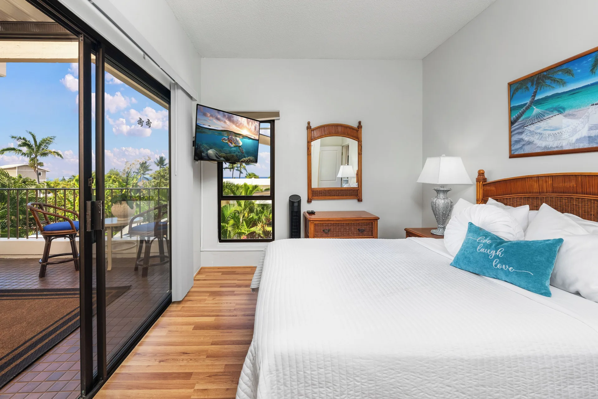 Castle at Royal Sea Cliff oceanfront condo resort with terraced design and Kona views