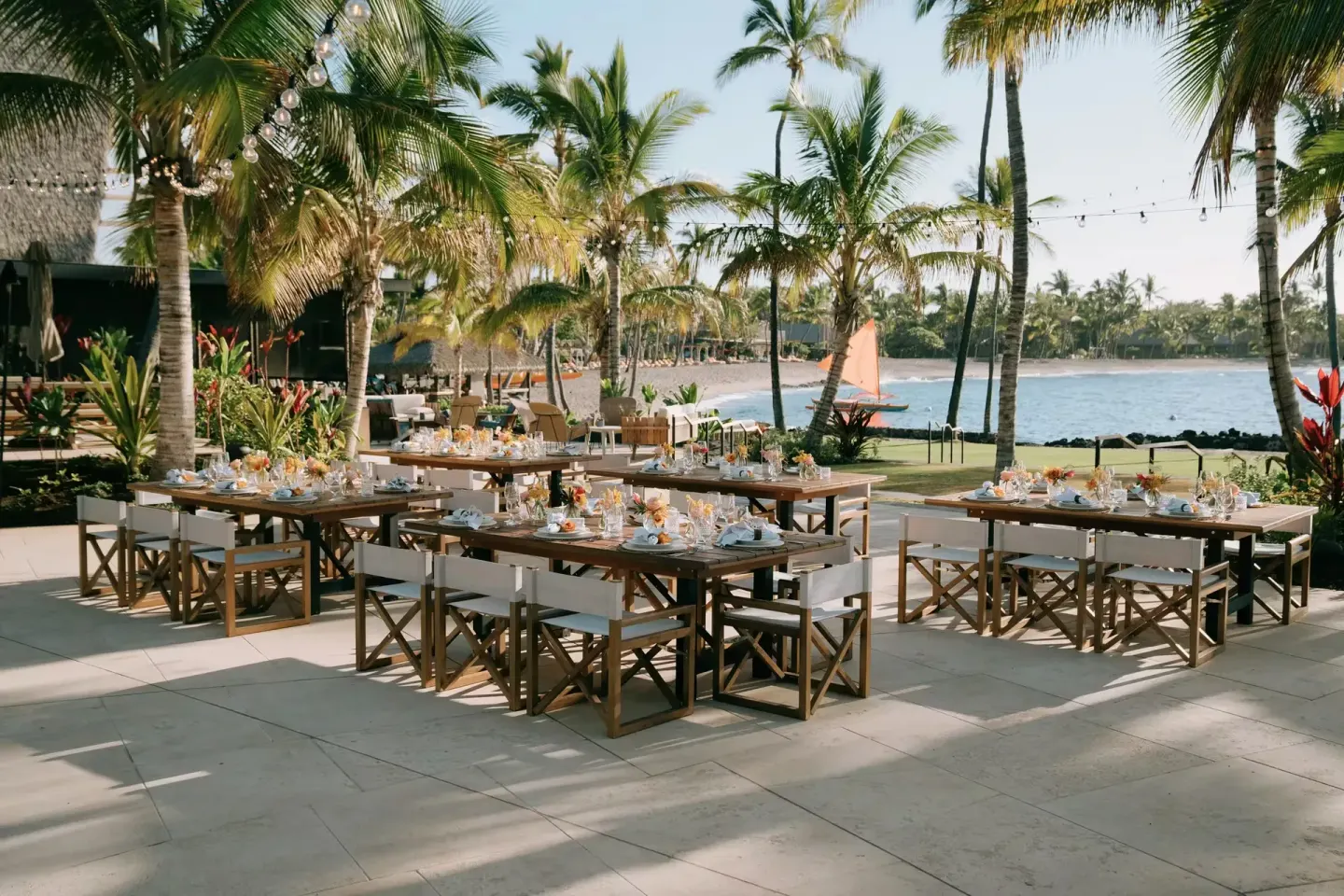 Hale Hoʻokipa Lūʻau and Event Grounds Venue at Kona Village