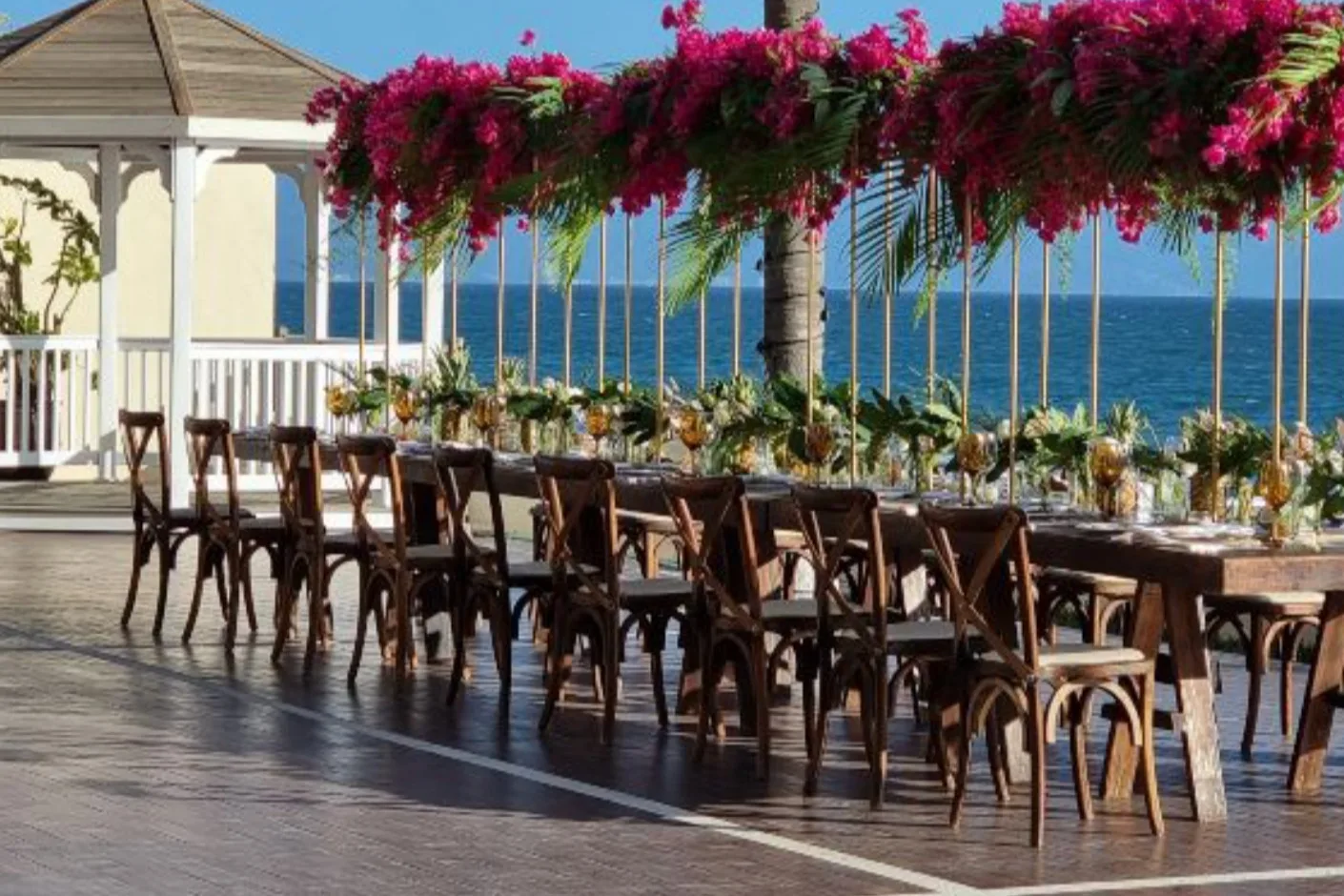 Garden Lounge & Terrace Venue at Krystal Grand Cancun