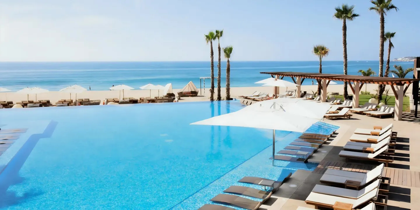 Adult Swimming Pool Venue at Krystal Grand Los Cabos